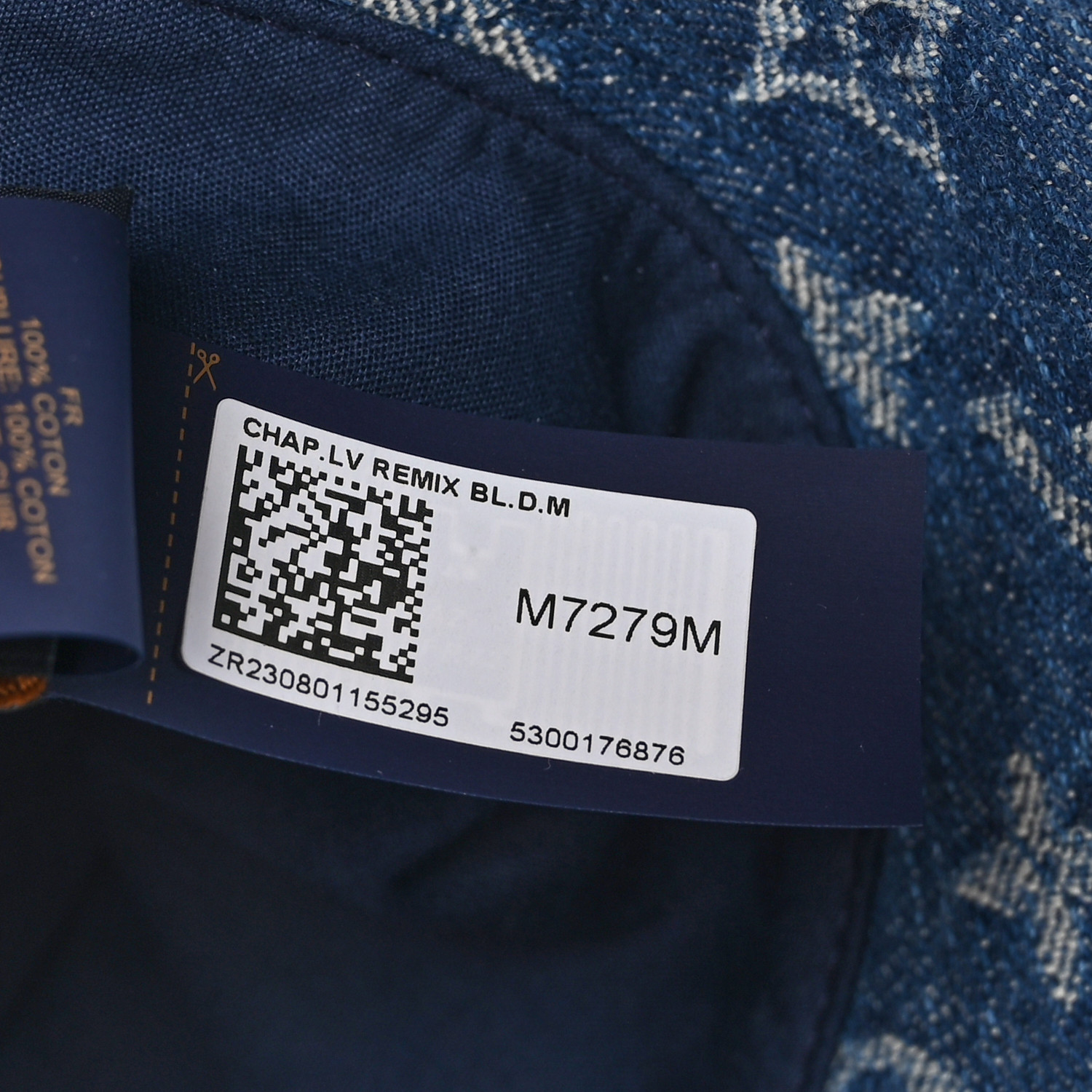 LV★ルイヴィトン リミックス バケットハット Louis Vuitton LV Remix Bucket Hat Monogram Denim Blue - SS24