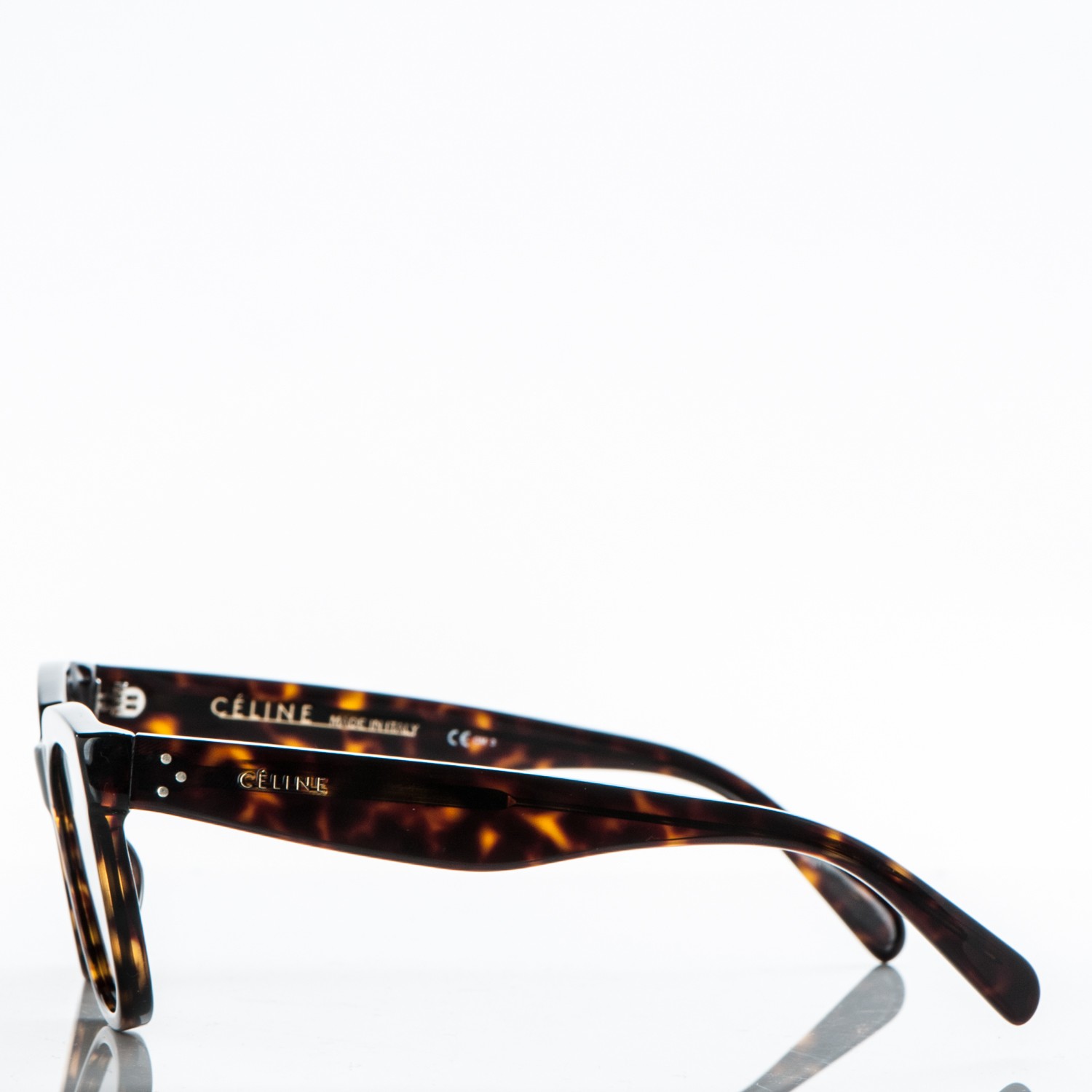 CÉLINE ブラック サングラス CL 41060/F/S CELINE Sunglasses CL 41060/F/S Tortoise 182517 | FASHIONPHILE
