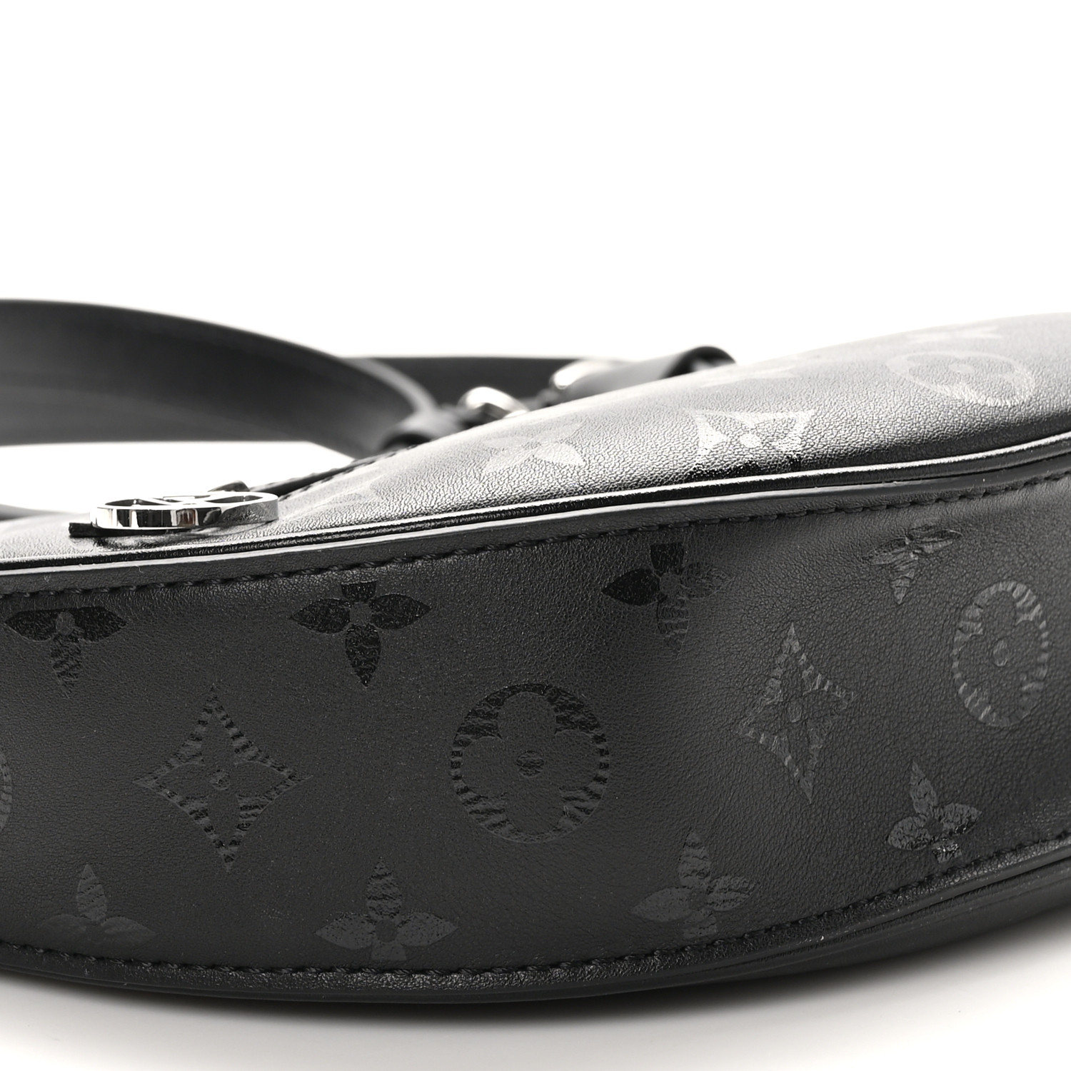 LOUIS VUITTON Calfskin Monogram Loop H27 Black 1634975