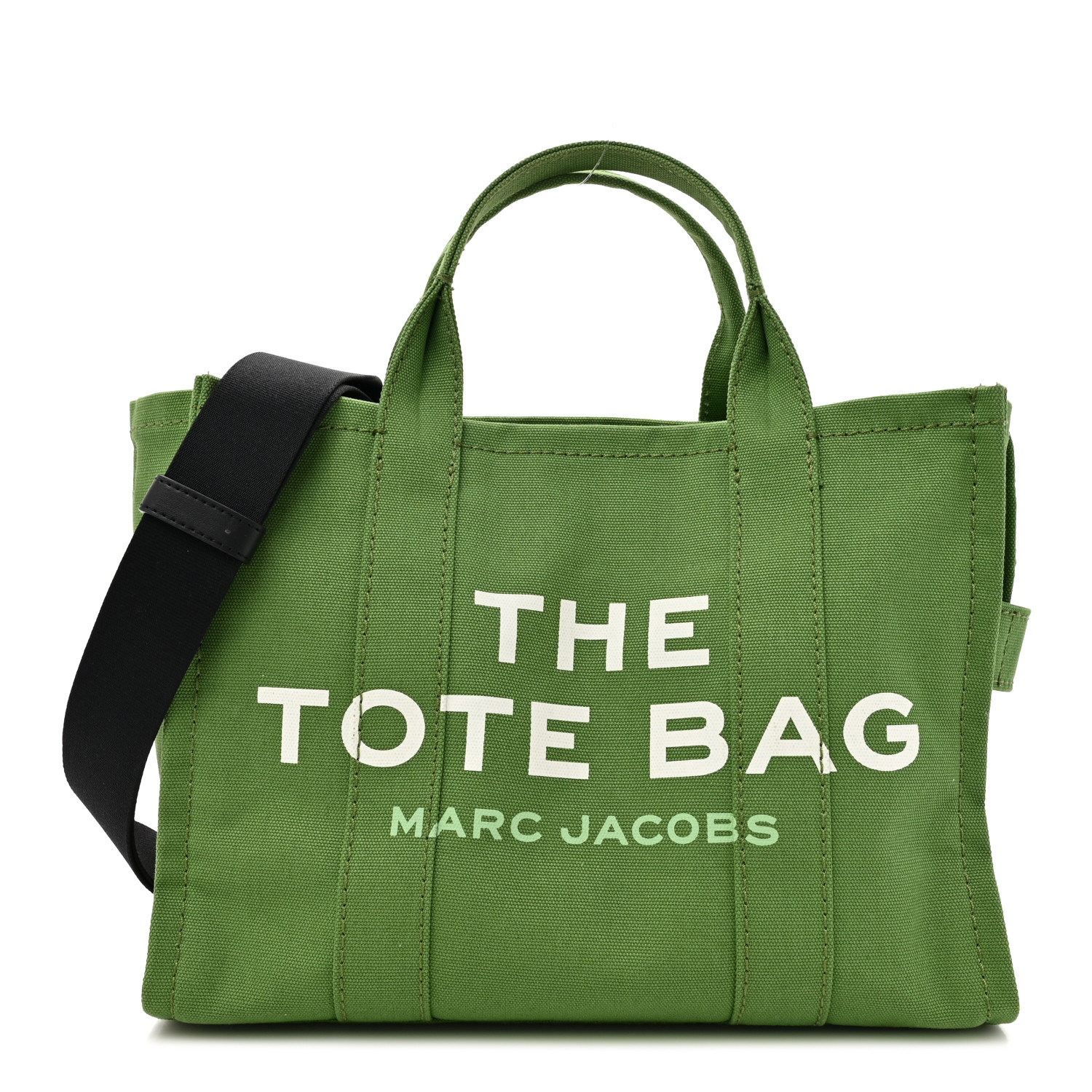トートバッグ The Large Tote Bag - Marc Jacobs - Slate Green - Cotton Slate green the large tote bag - women - MARC JACOBS