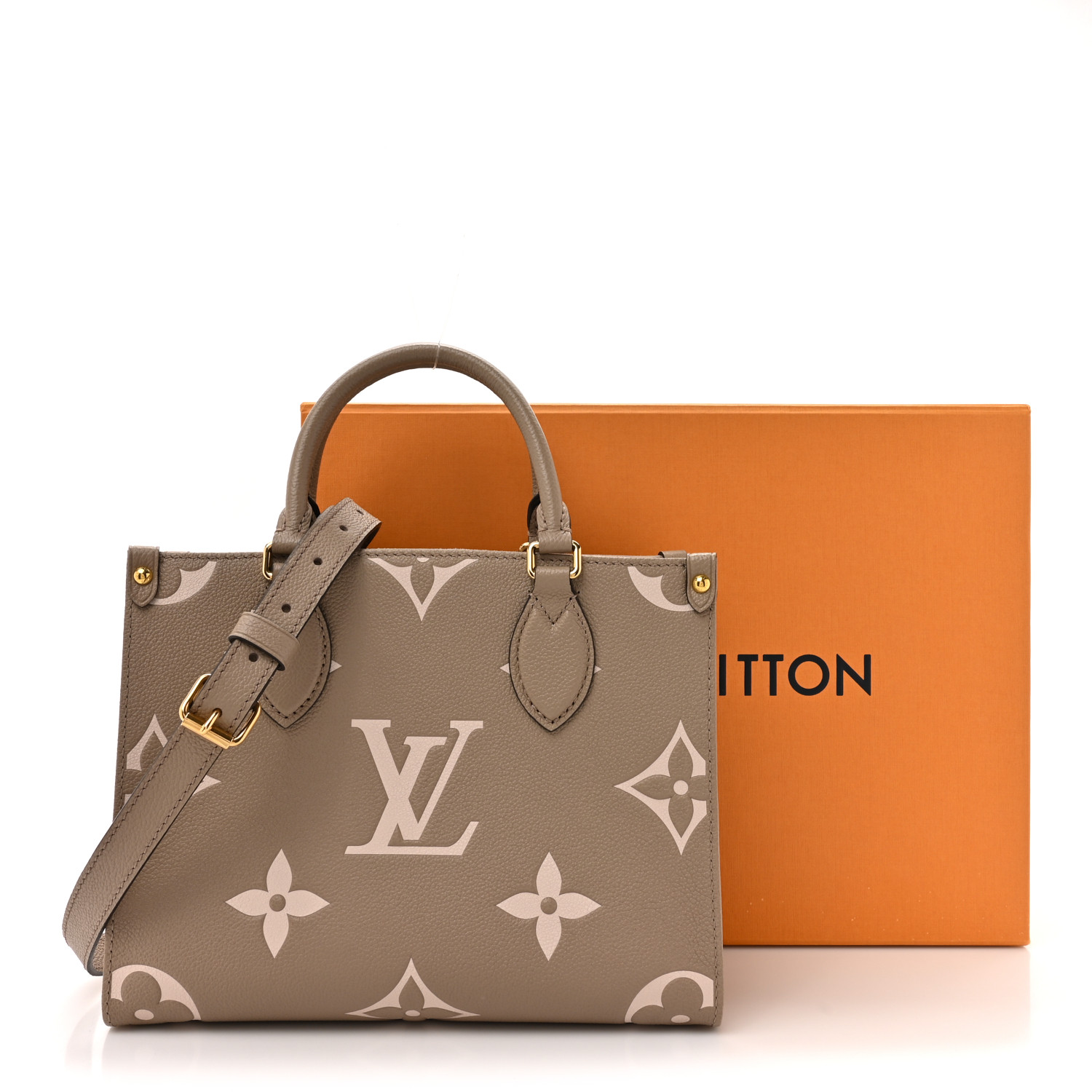 Louis Vuitto（ルイヴィトン）ネオノエMM Tourterelle / Creme Louis Vuitton Bicolor Tourterelle/Creme Monogram Giant