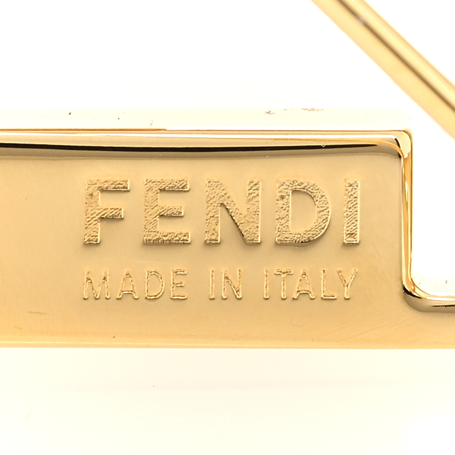 FENDIゴールドトップス フェンディ フォールド プレシャスレザー ブラウン | Fendi