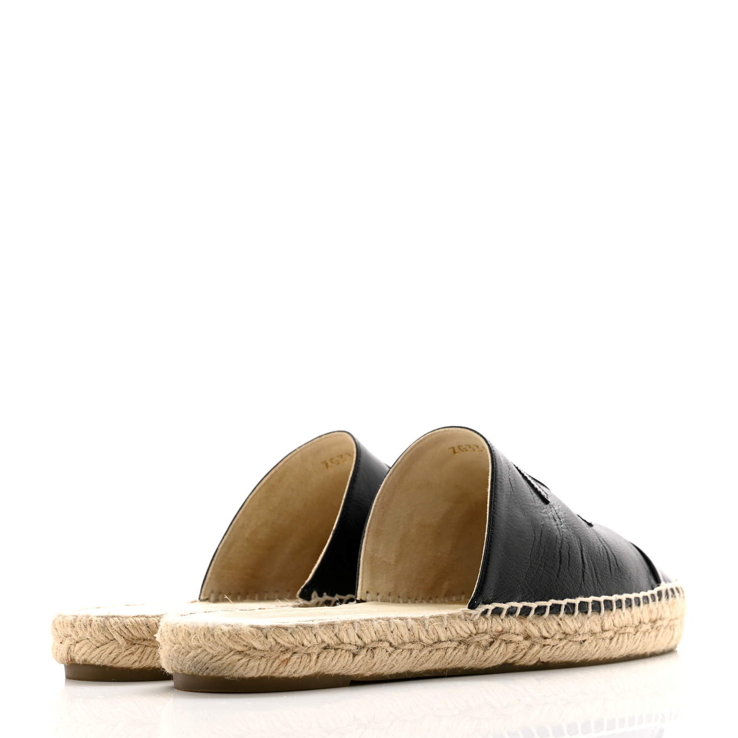 CHANEL ブラック フラワーミュール 0400021376407_BLACKANDLIGHTPIN