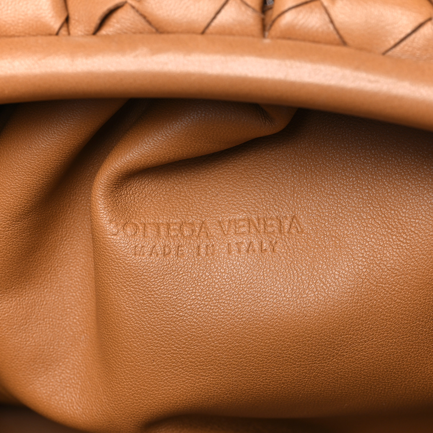 BOTTEGA VENETA Nappa Maxi Intrecciato The Pouch Oversized