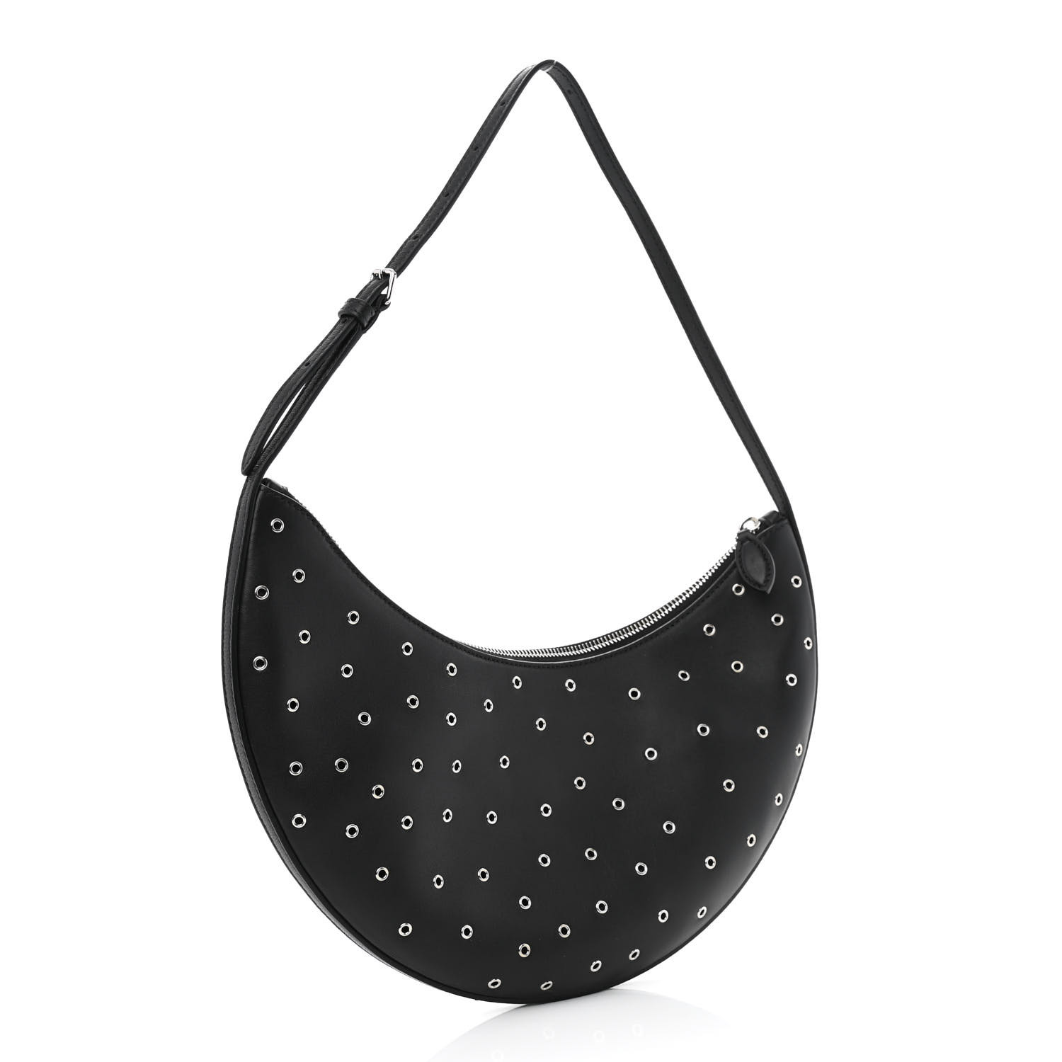 ◆◆VIP◆◆ ALAIA DEMI LUNE ワンピースバッグ One Piece Demi Lune mesh shoulder bag in orange - Alaia