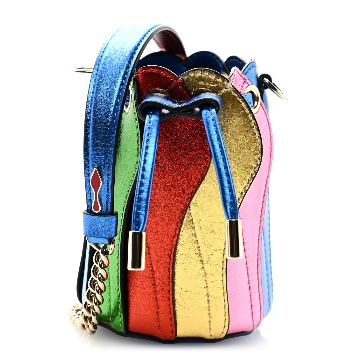 ショルダーバッグ・ポシェット CHRISTIAN LOUBOUTIN Woman Shoulder bag Multicolor Christian Louboutin Loubila Floral Shoulder Bag | The Little
