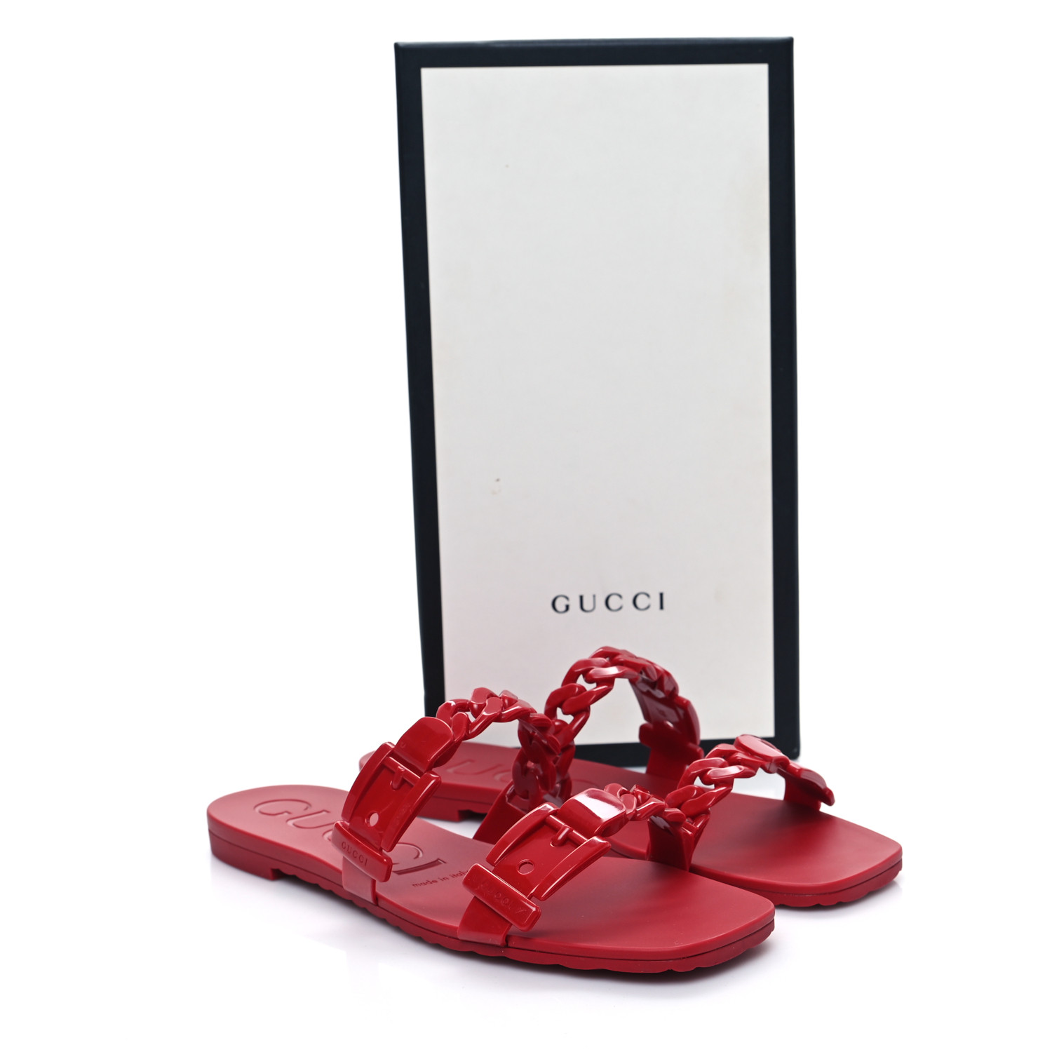 サンダル・ミュール Gucci Gucci Gucci Cut Slide Sandals WMNS) Gucci Interlocking G cut-out slide sandal 'White