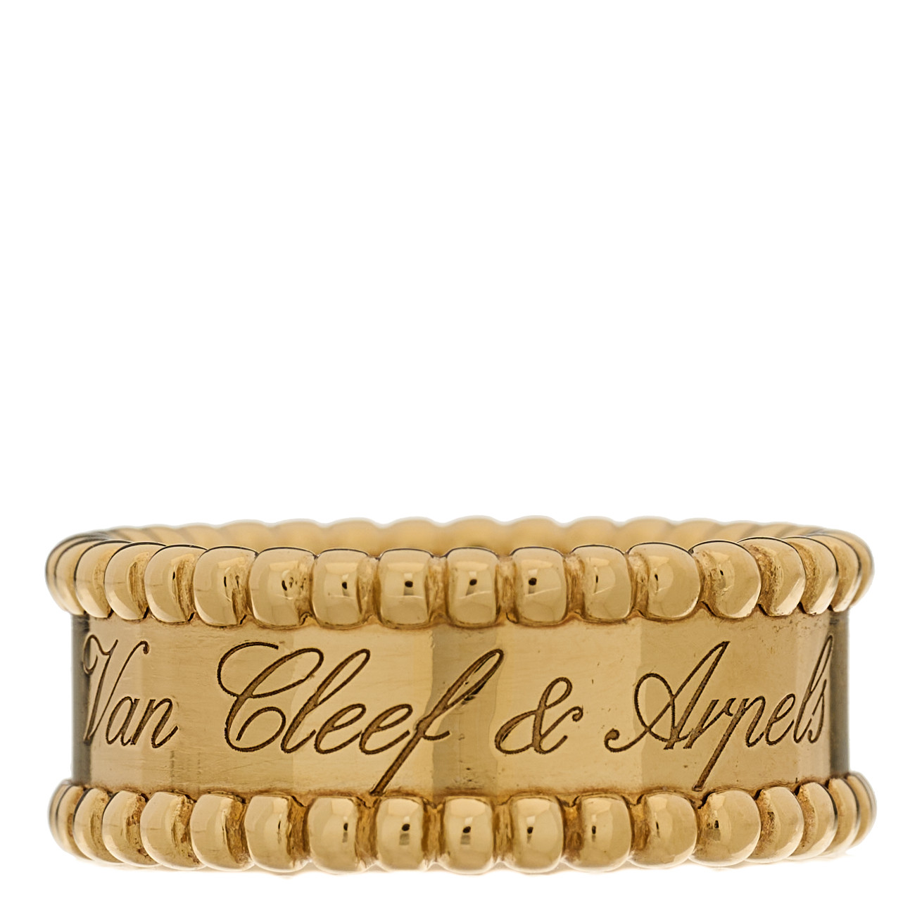 【Van Cleef & Arpels】Perlee Signature Ring イエローゴールド Perlée signature ring 18K yellow gold - Van Cleef & Arpels