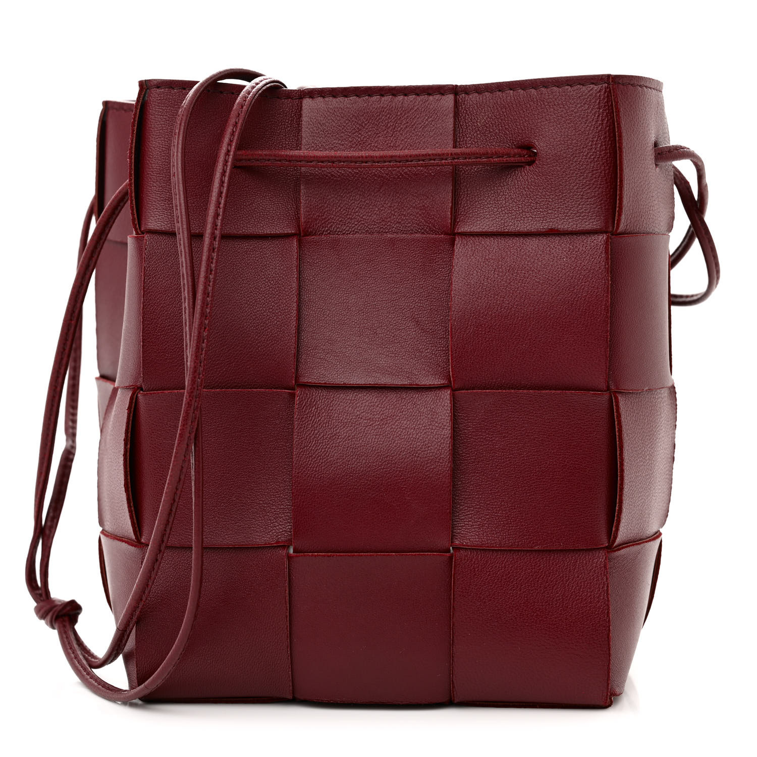 【BOTTEGA VENETA】SMALL INTRECCIATO BUCKET BAG Bottega Veneta Intrecciato Small Cassette Crossbody Bucket