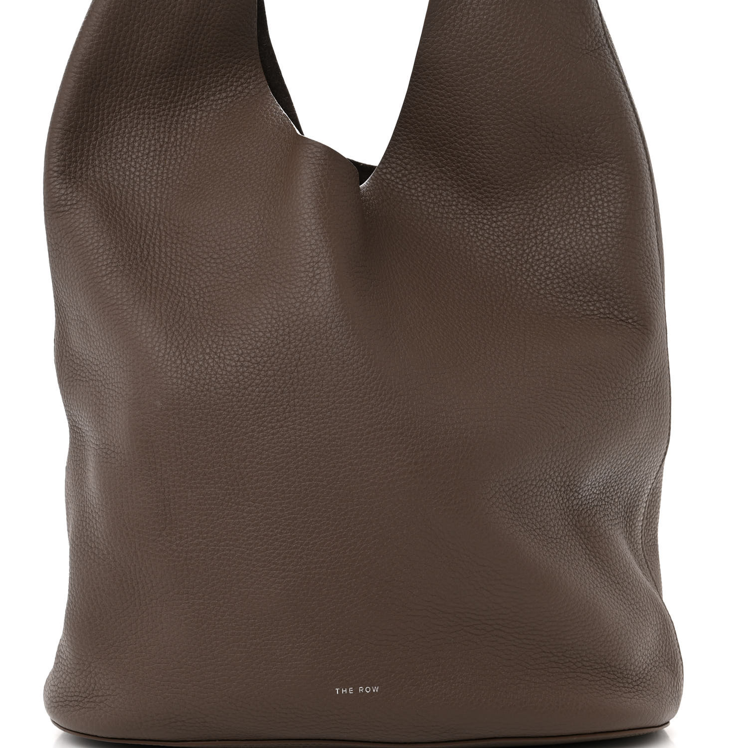 THE ROW Grained Calfskin Bindle Three Bag Brown 1441156