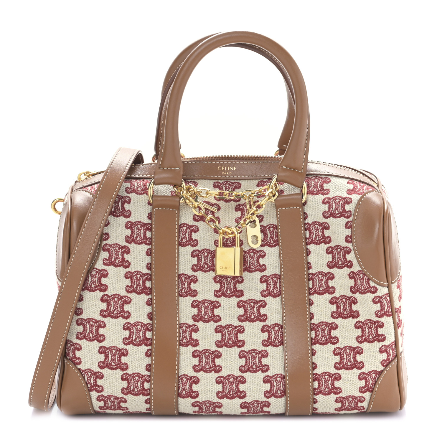 【関税込】SMALL BOSTON CUIR TRIOMPHE IN STRIPED TEXTILE IMG_4857_e1f2230c-41c1-4e1a-