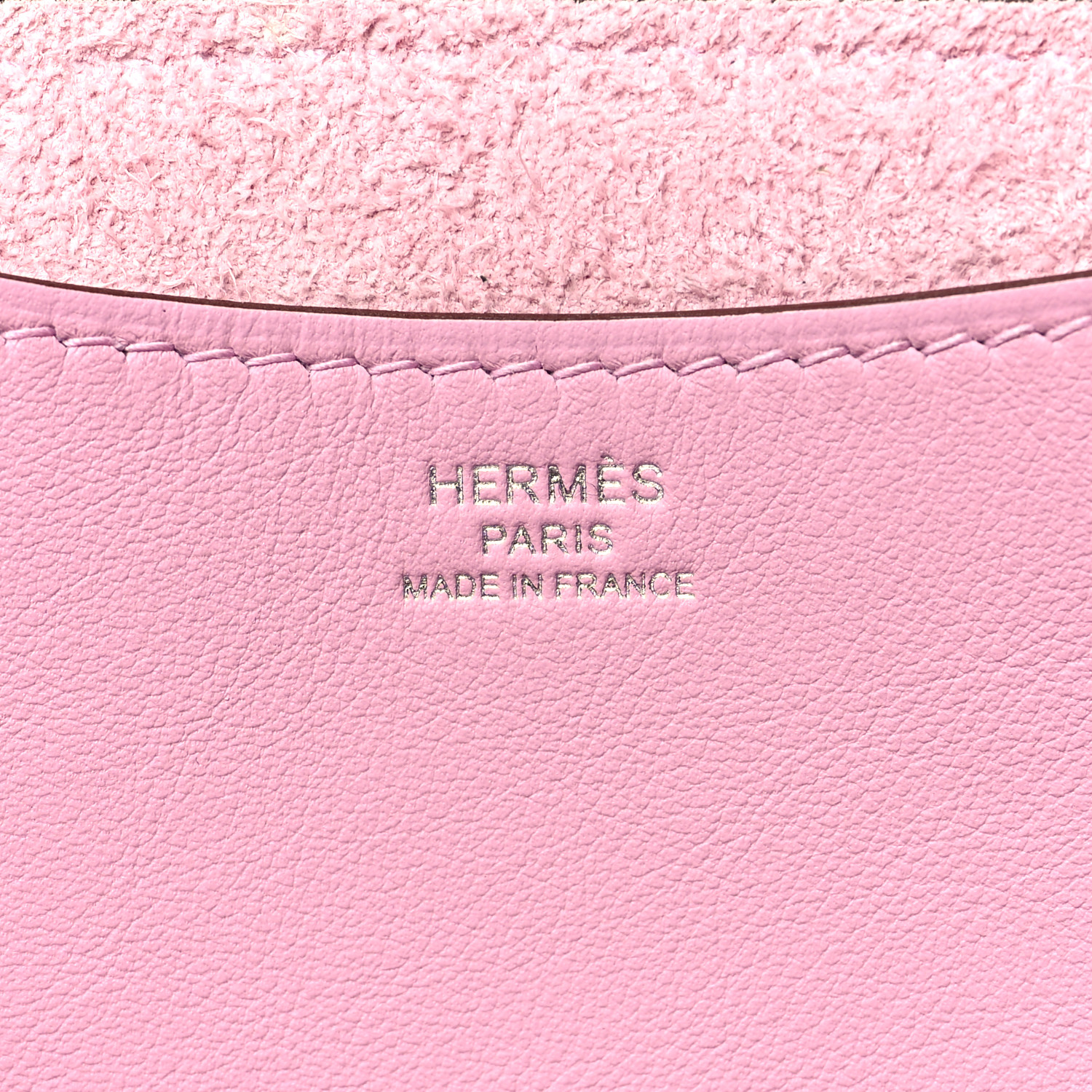 HERMES Taurillon Clemence Swift In-The-Loop 23 Bag Mauve
