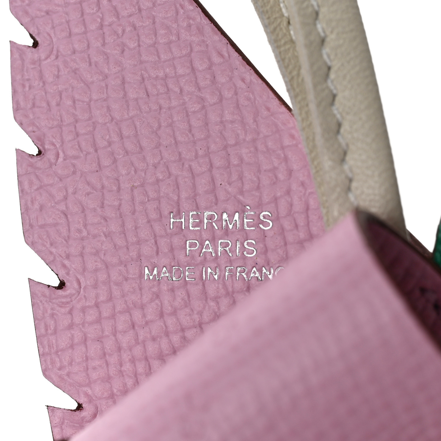 希少品★送料込【HERMES】Birdy Charm Epsom Mysore Swift Milo Hermes Birdy Charm Vert Criquet Bubblegum, Naturel, Menthe
