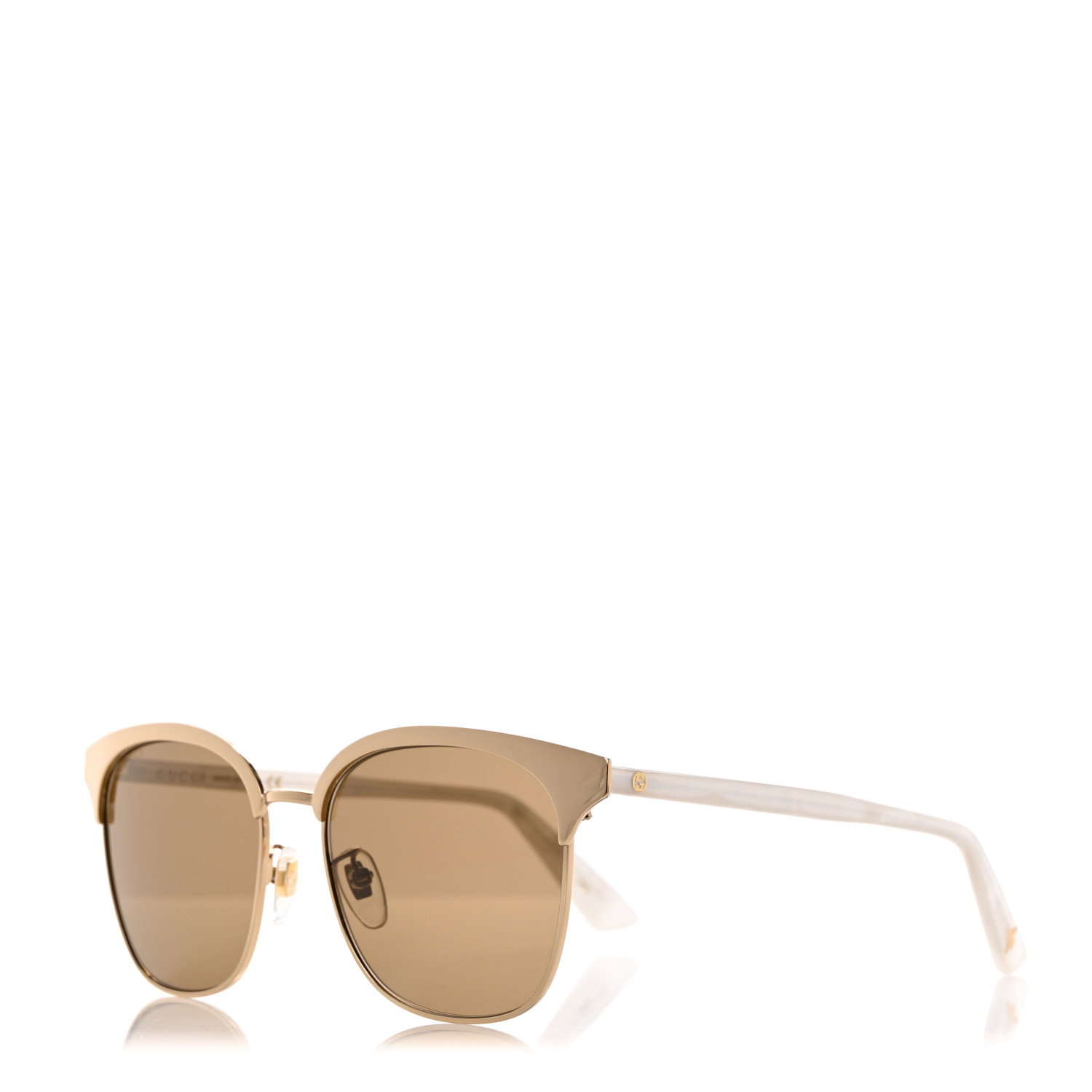 Gucci 52mm best sale clubmaster sunglasses