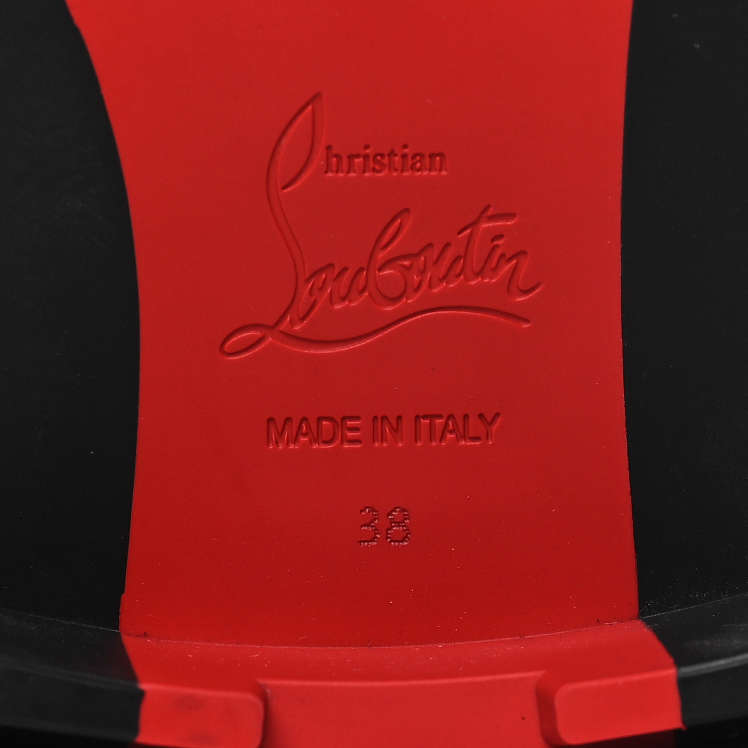 ルブタン アイコン CAPAHUTTA セール！ CHRISTIAN LOUBOUTIN Nappa Spiked Capahutta Flat Chelsea