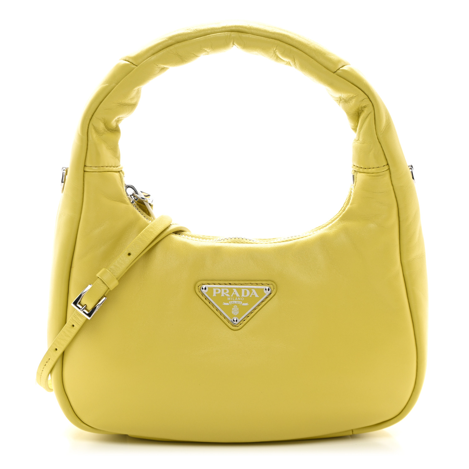 【関税込み】PRADA Soft mini padded nappa hobo bag2色 PRADA - Prada Soft Padded Nappa Leather Mini-Bag – The Sale