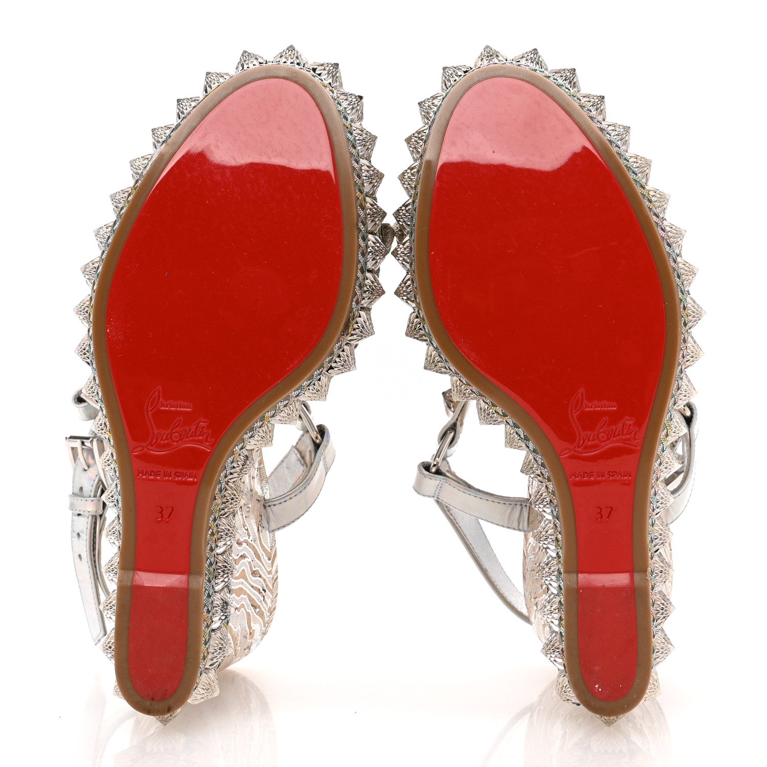 Christian Louboutin パンプス 37 エナメル ウエッジ Christian Louboutin パンプス 37 エナメル ウエッジ - メルカリ