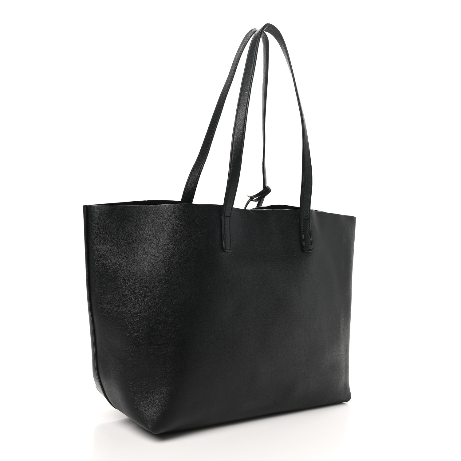 トートバッグ SAINT LAURENT SHOPPING BAGS SAINT LAURENT Calfskin Large Shopping Tote Black 1642637