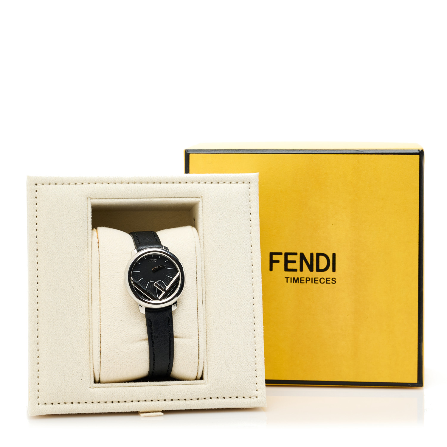 稀少 FENDI(フェンディ) Run Away Stainless Steel Ladies Watch Fendi Run Away Stainless Steel Bracelet Watch/32MM - Women's