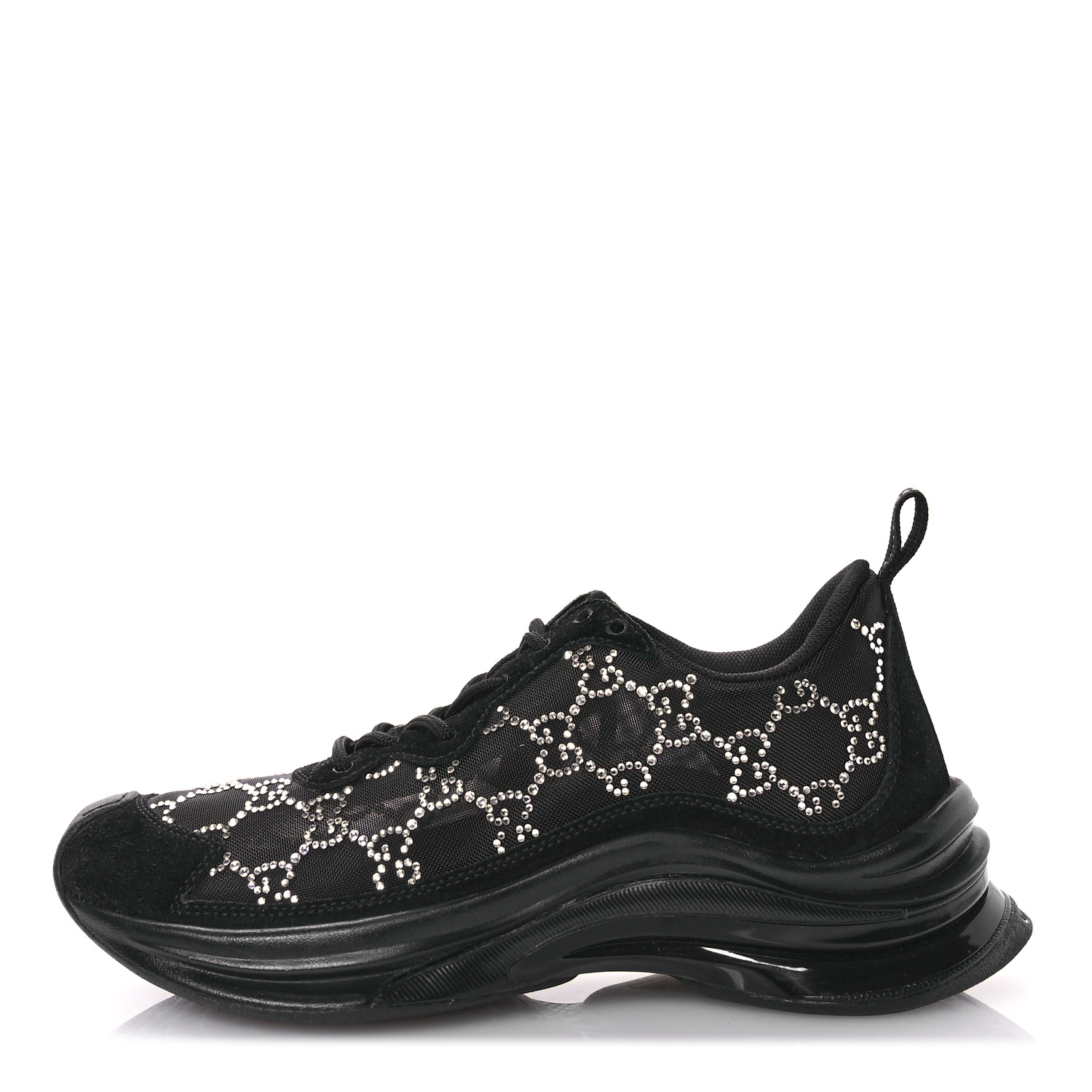 スニーカー Tela GG Crystal Mesh Runner Sneakers Gucci Tela GG Crystal Mesh Runner Sneakers- Runway Catalog