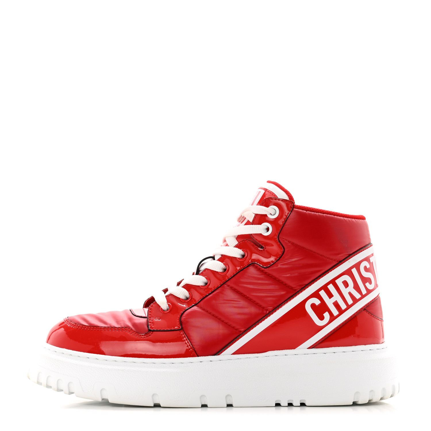 CHRISTIAN DIOR Nylon Fabric Womens D-Player High Top
