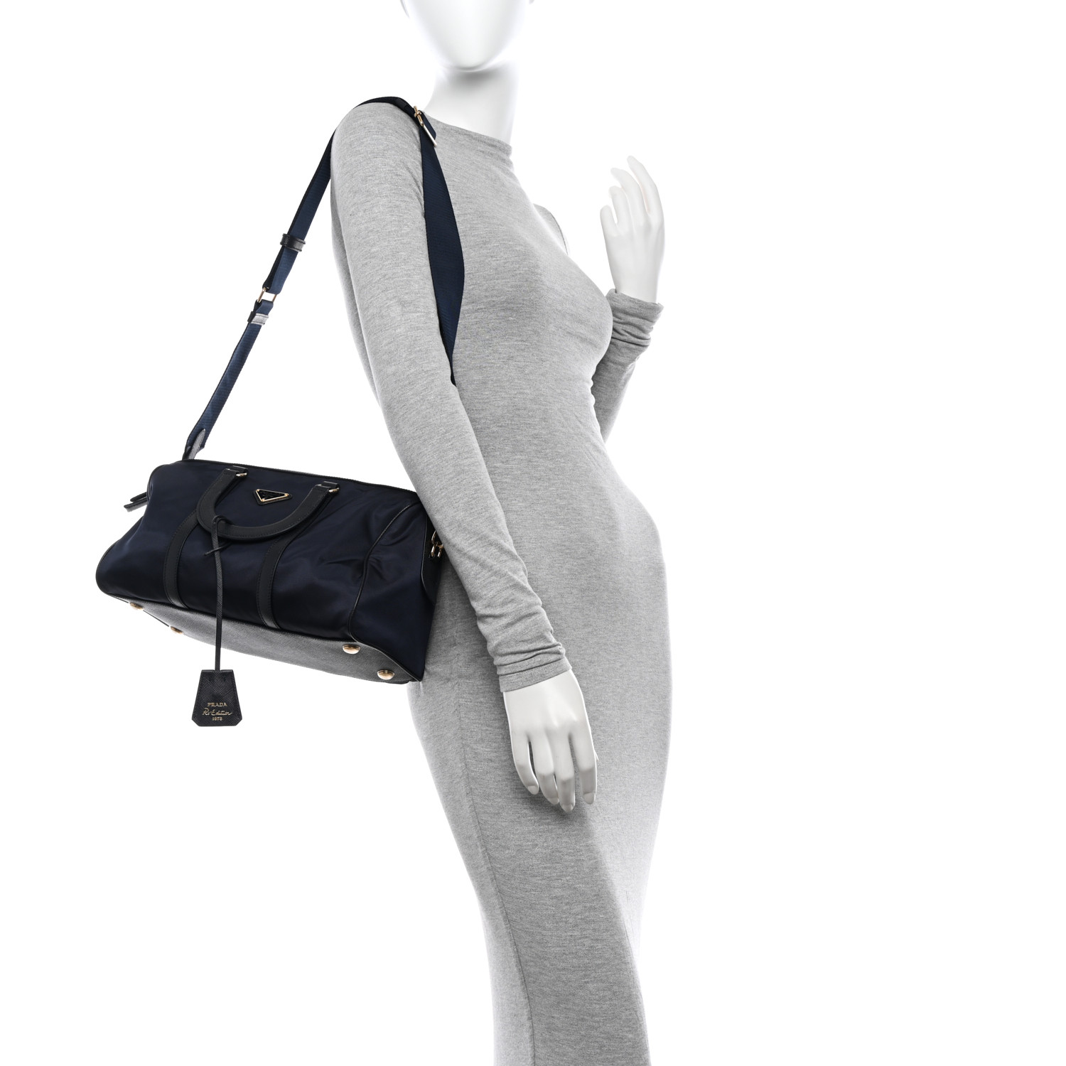 PRADA Re-Nylon Saffiano Medium Re-Edition 1978 Top Handle
