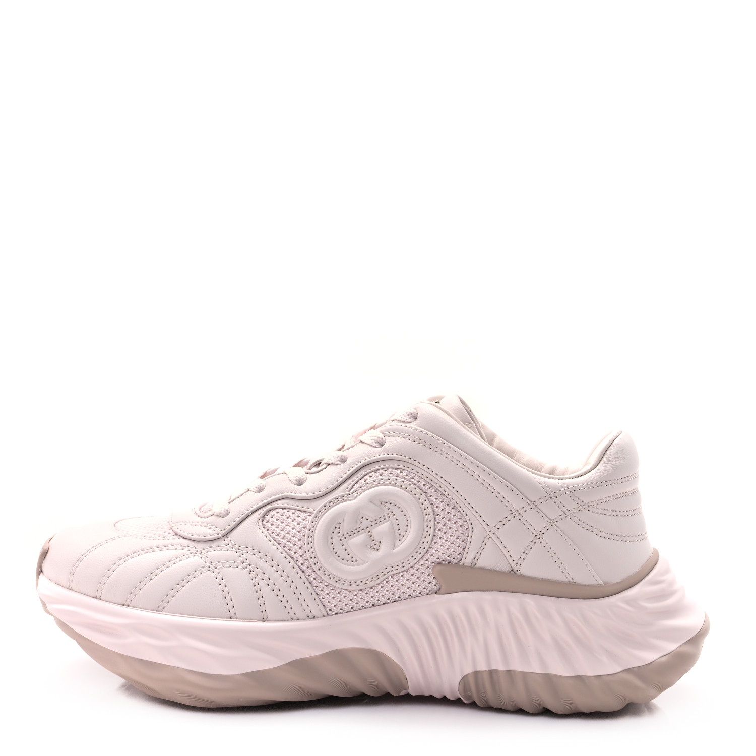 LUPICIA - ジュンコ GUCCI Calfskin Interlocking G Ripple Womens Platform