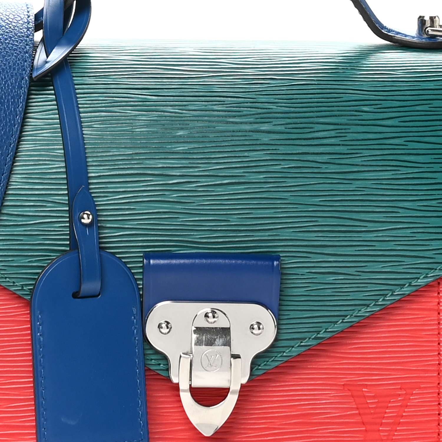 LOUIS VUITTON Epi Neo Monceau Emerald Green Indigo 1668040