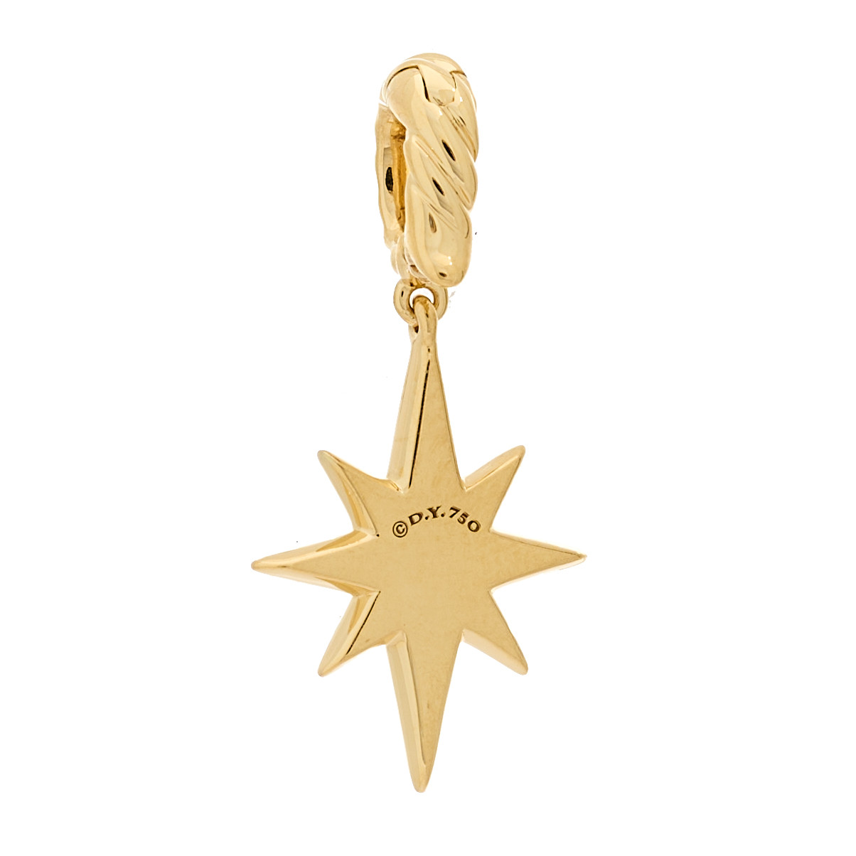 DAVID YURMAN 18K Yellow Gold Diamond North Star Amulet