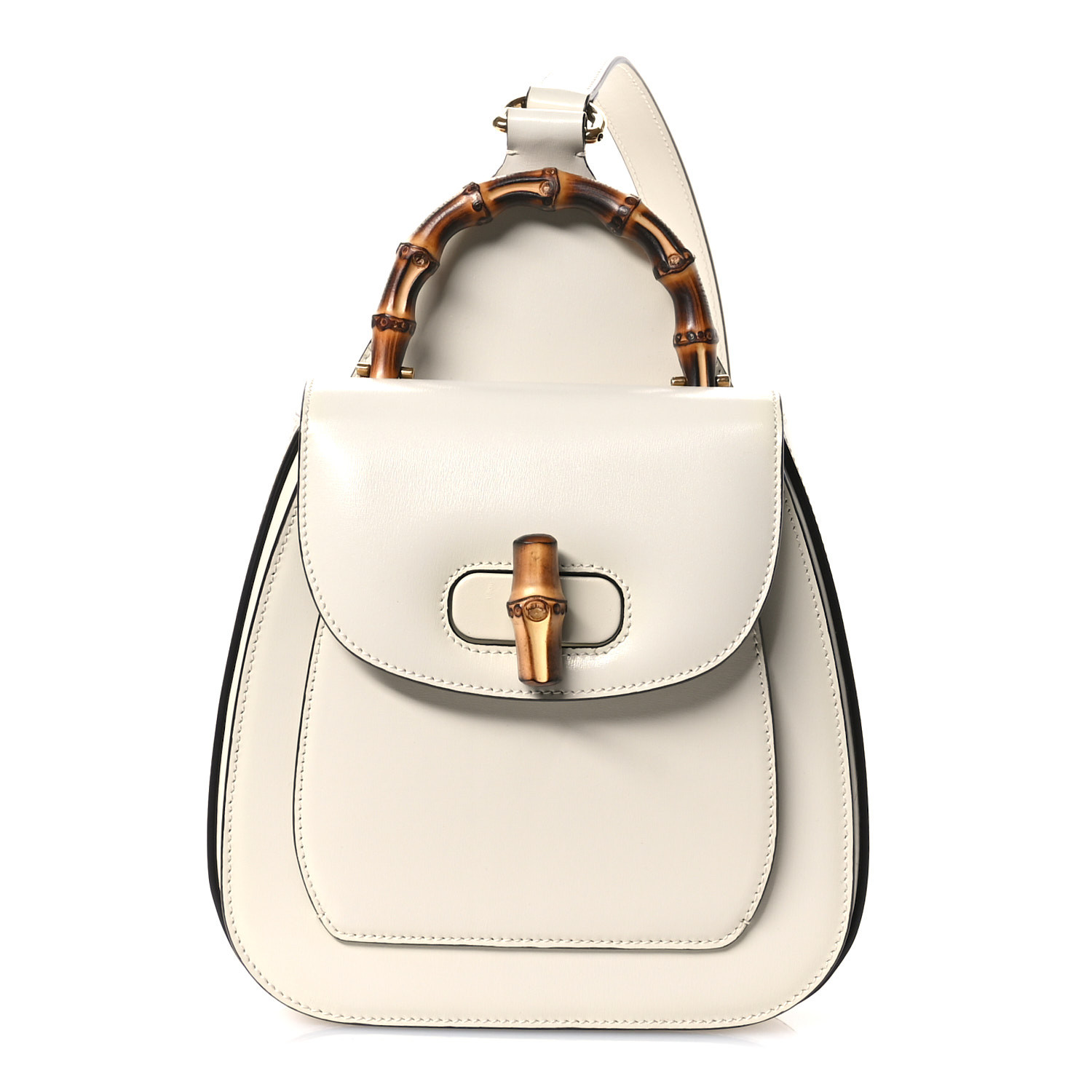 ◆GUCCI カフス　No.1031 GUCCI Boarded Dyana Lux Calfskin Bamboo 1947 Backpack Sling