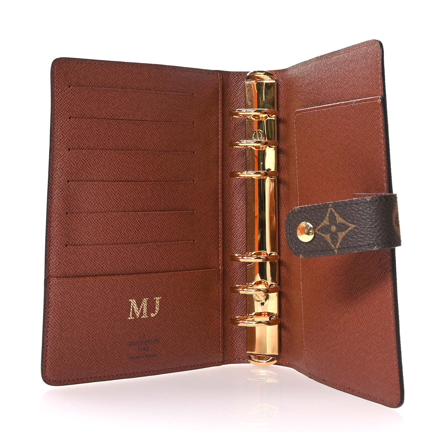 限定品★関税無料【LOUIS VUITTON】Medium Ring Agenda Cover Medium Ring Agenda Cover Monogram - Women - Personalization