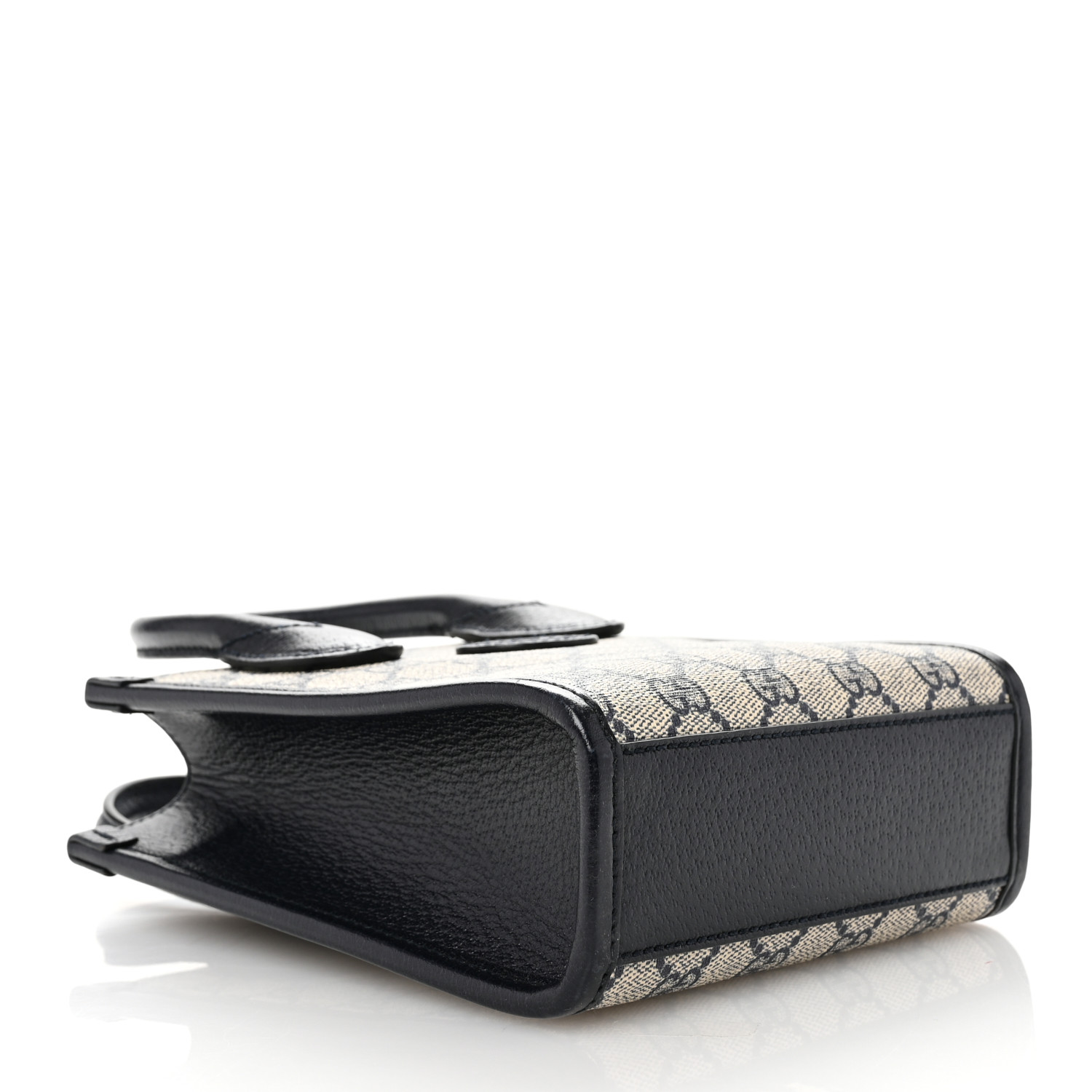 バッグ GUCCI GUCCI Guccissima Flat Messenger Bag Black 1662696 | FASHIONPHILE