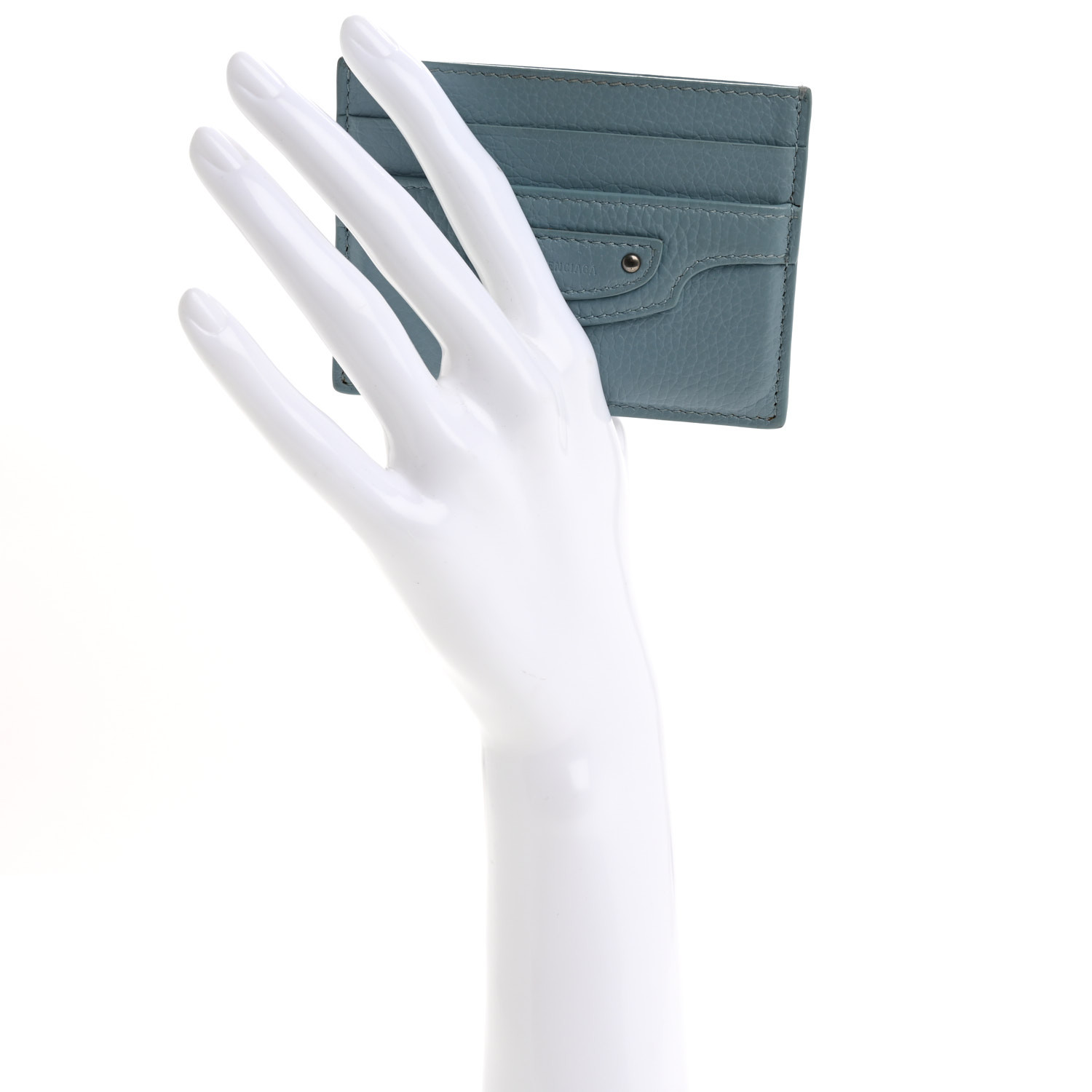 BALENCIAGA NEO CLASSIC カードホルダー Balenciaga Black Grained Calfskin Neo Classic Card Holder