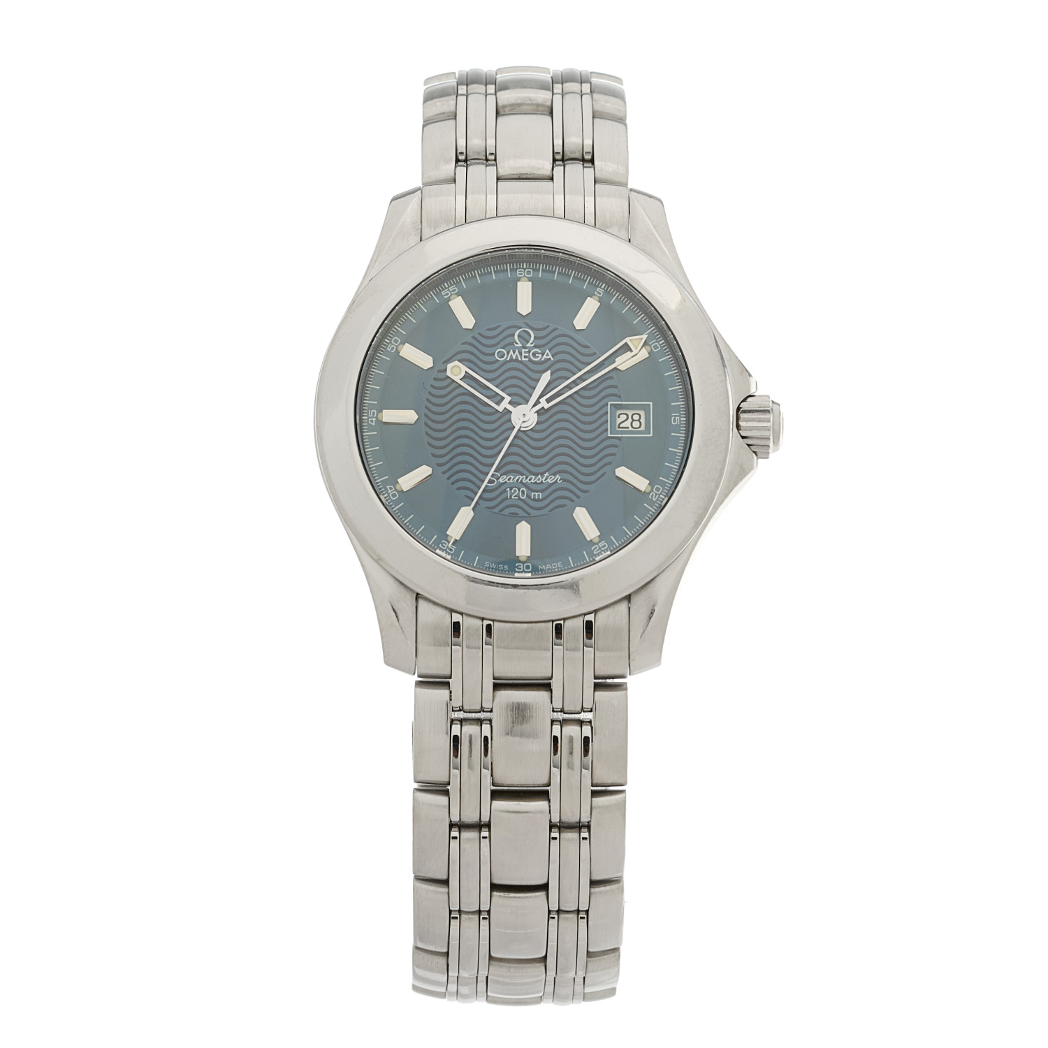 ai　OMEGA seamaster120 ref2511.81 Omega Seamaster 120 Ref.2511.81 Date St.Steel Blue Silver