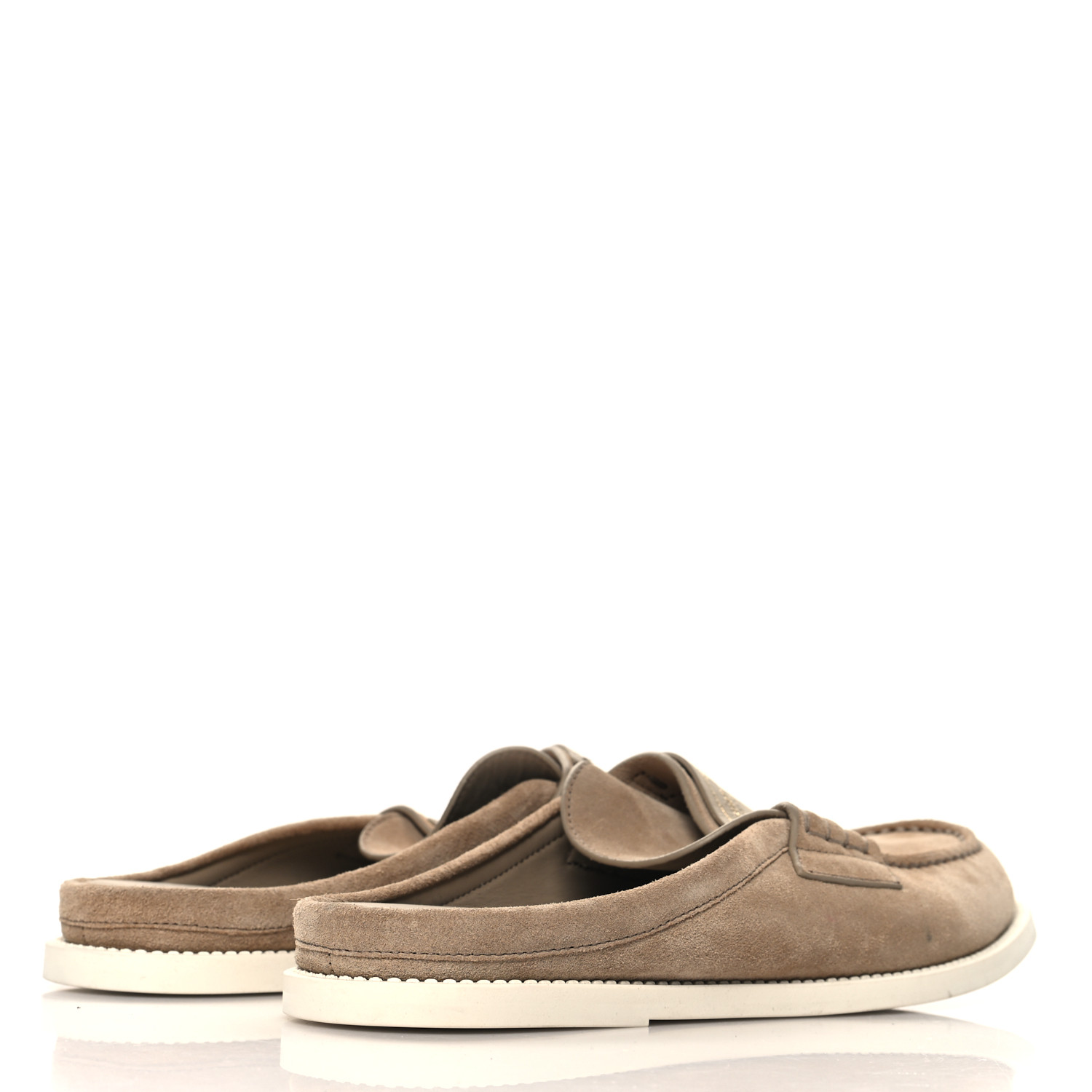 【直営・関税送料込】Dior Boy Mules suede Dior Boy Mule Beige Suede Goatskin | DIOR