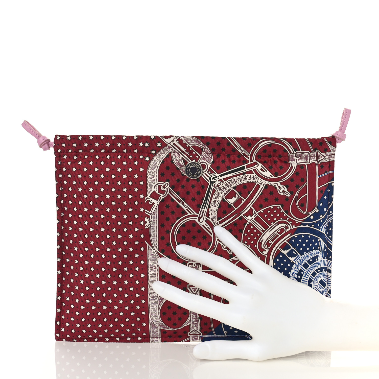 HERMES（エルメス）- Pochette Pilo（ピロ）ボルドーレッド 1de05ee129f59fc605377e3fdbfbf9