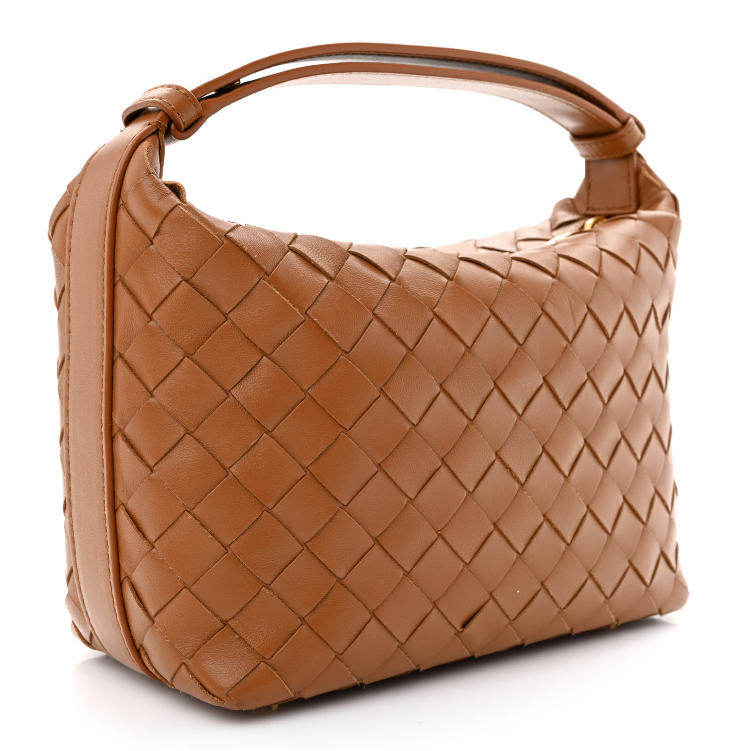 BOTTEGA VENETA Nappa Intrecciato Mini Wallace Wood 1321424