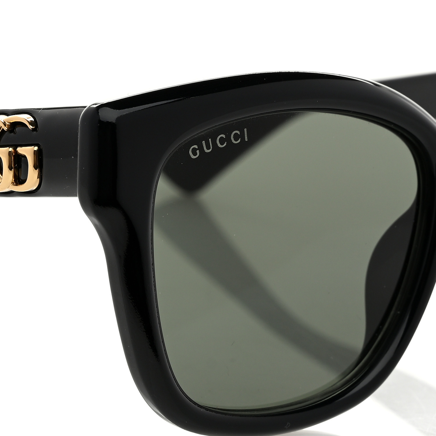GUCCI Acetate Sunglasses Black 1669474 | FASHIONPHILE
