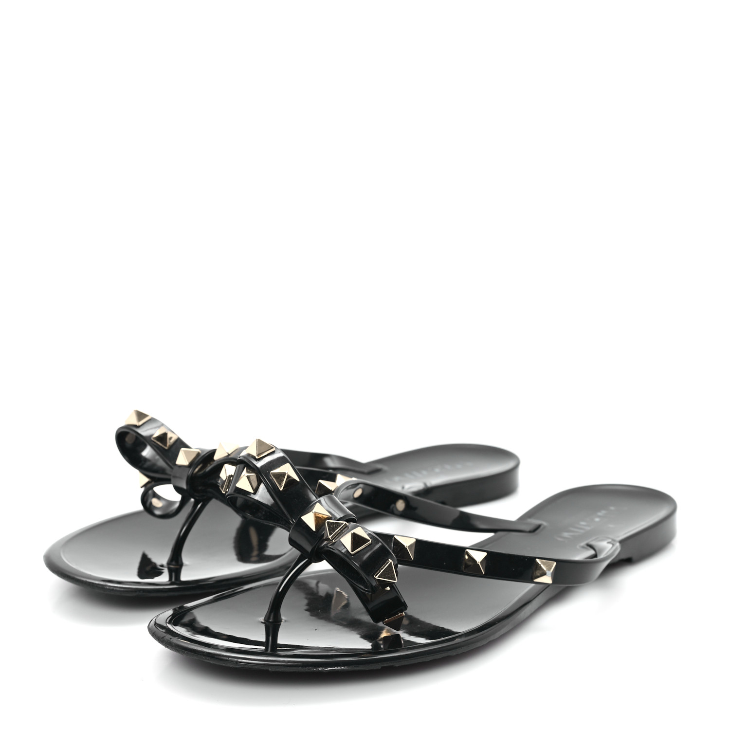 【関税＆送料込み】Valentino Garavani Bowow Crocodile-Effec Valentino Garavani Bowow black crocodile-effect pump