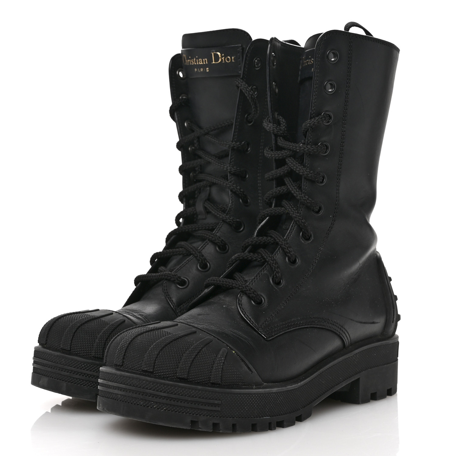 Christian Dior ブーツ 黒 4202225Y0027 Christian Dior Ankle Boots Men Rubber Black | B-Exit – B