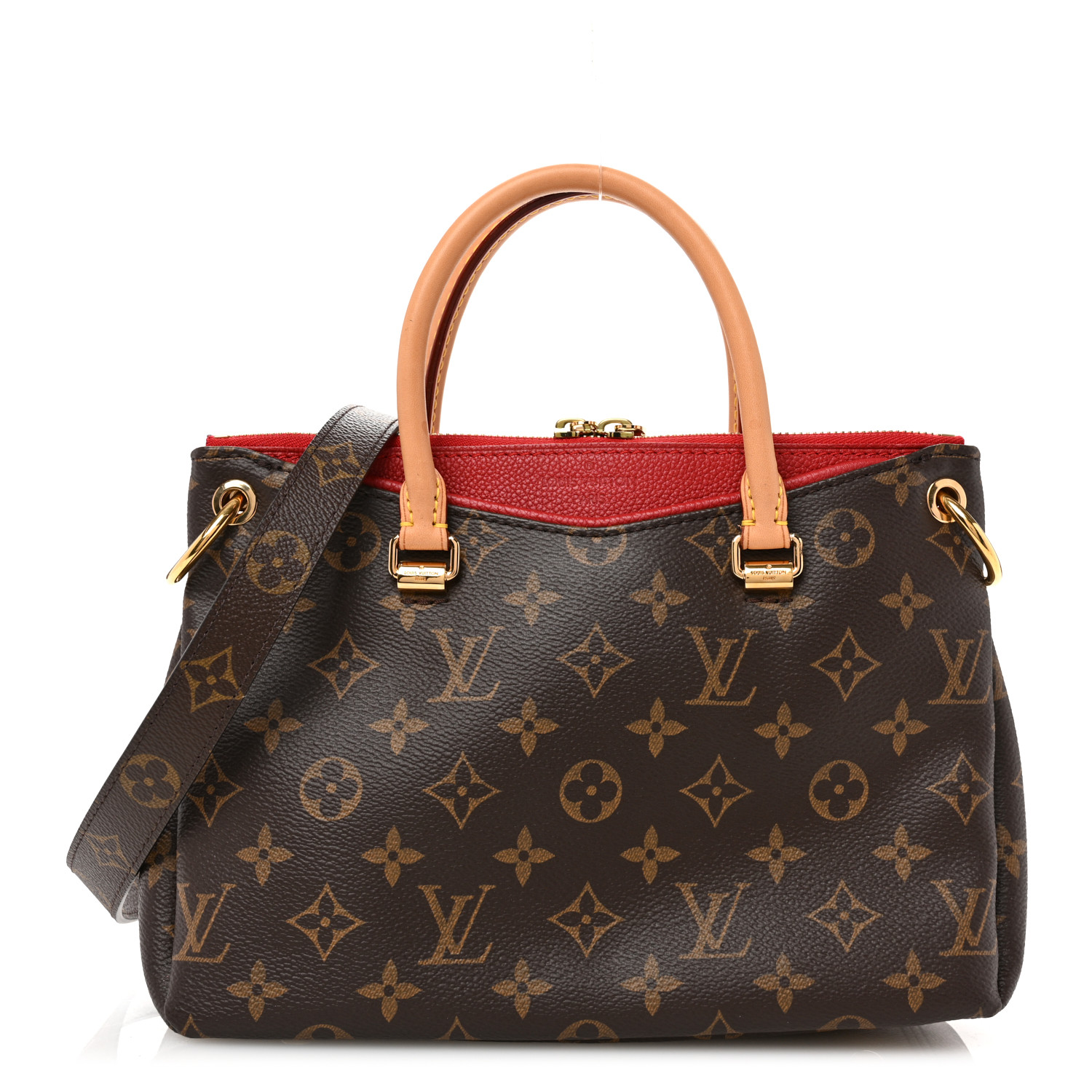【希少】 LOUIS VUITTON LV Monogram Pallas BB LOUIS VUITTON Monogram Pallas BB Cherry 1656795 | FASHIONPHILE