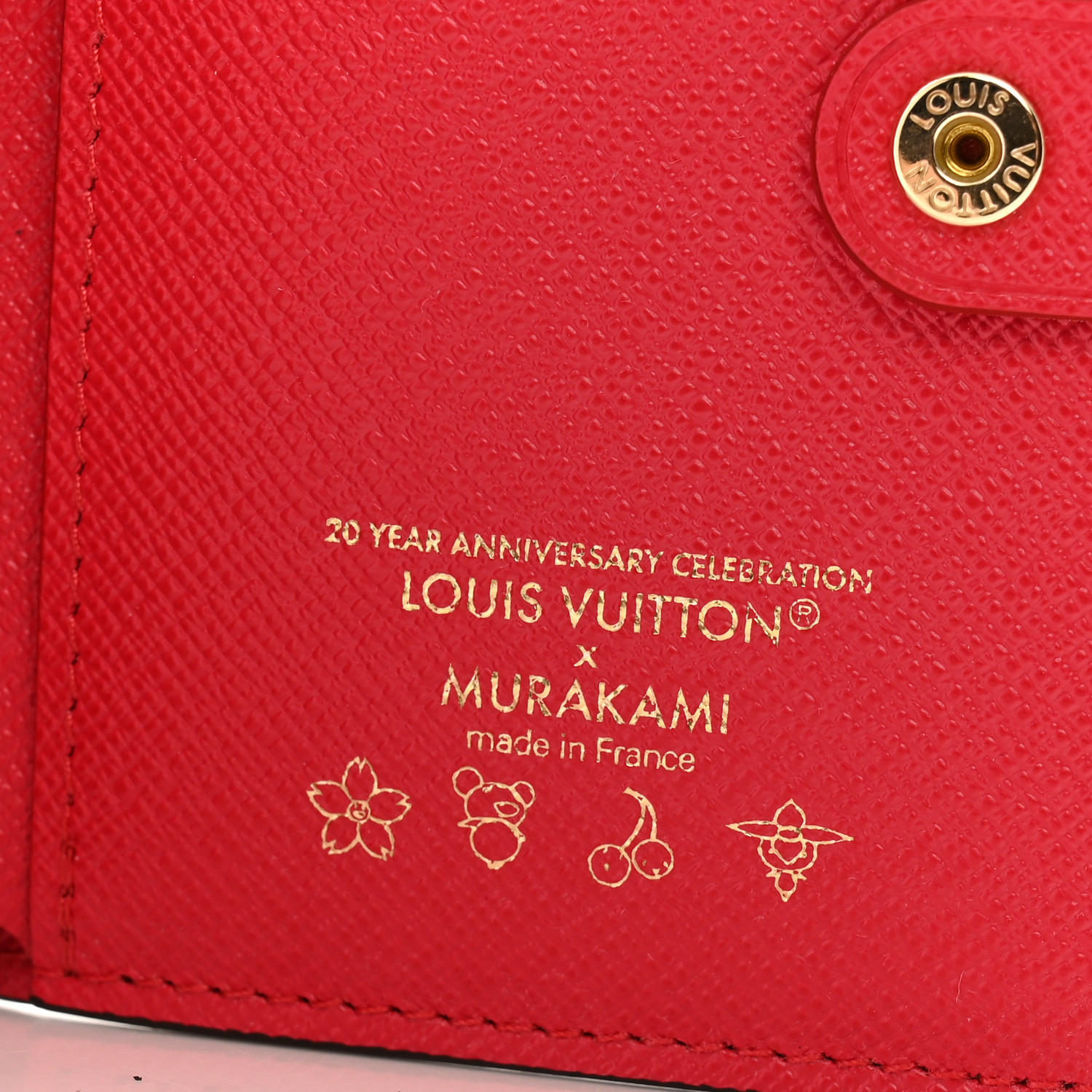 LOUIS VUITTON LV X TM Monogram Cherry Wallet 1676529