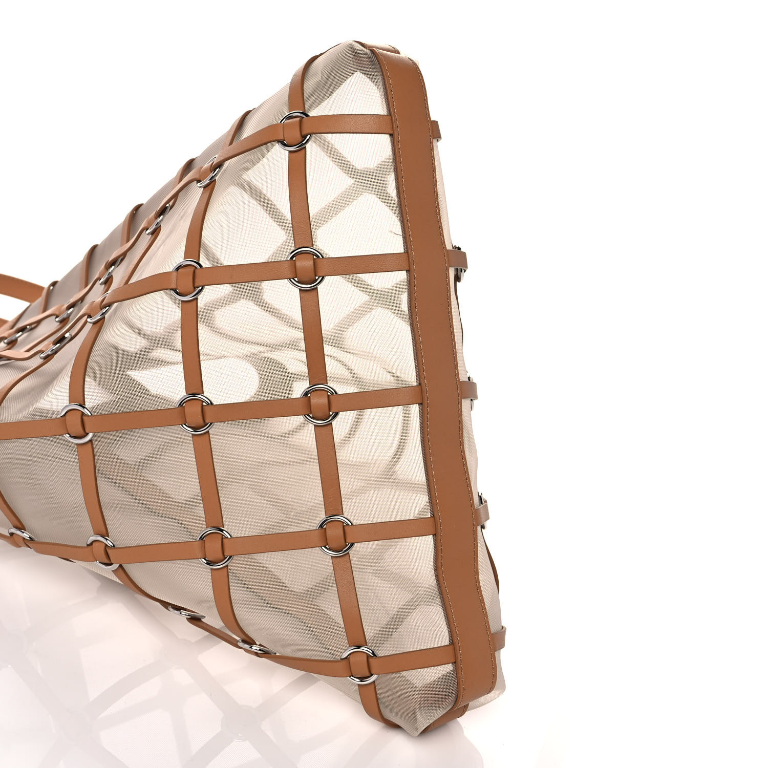 【未使用級】　3.1 Phillip Lim Cage tote　2way 白 Two-Way Denim Tote - White Denim/Cream Sherpa – LeSportsac