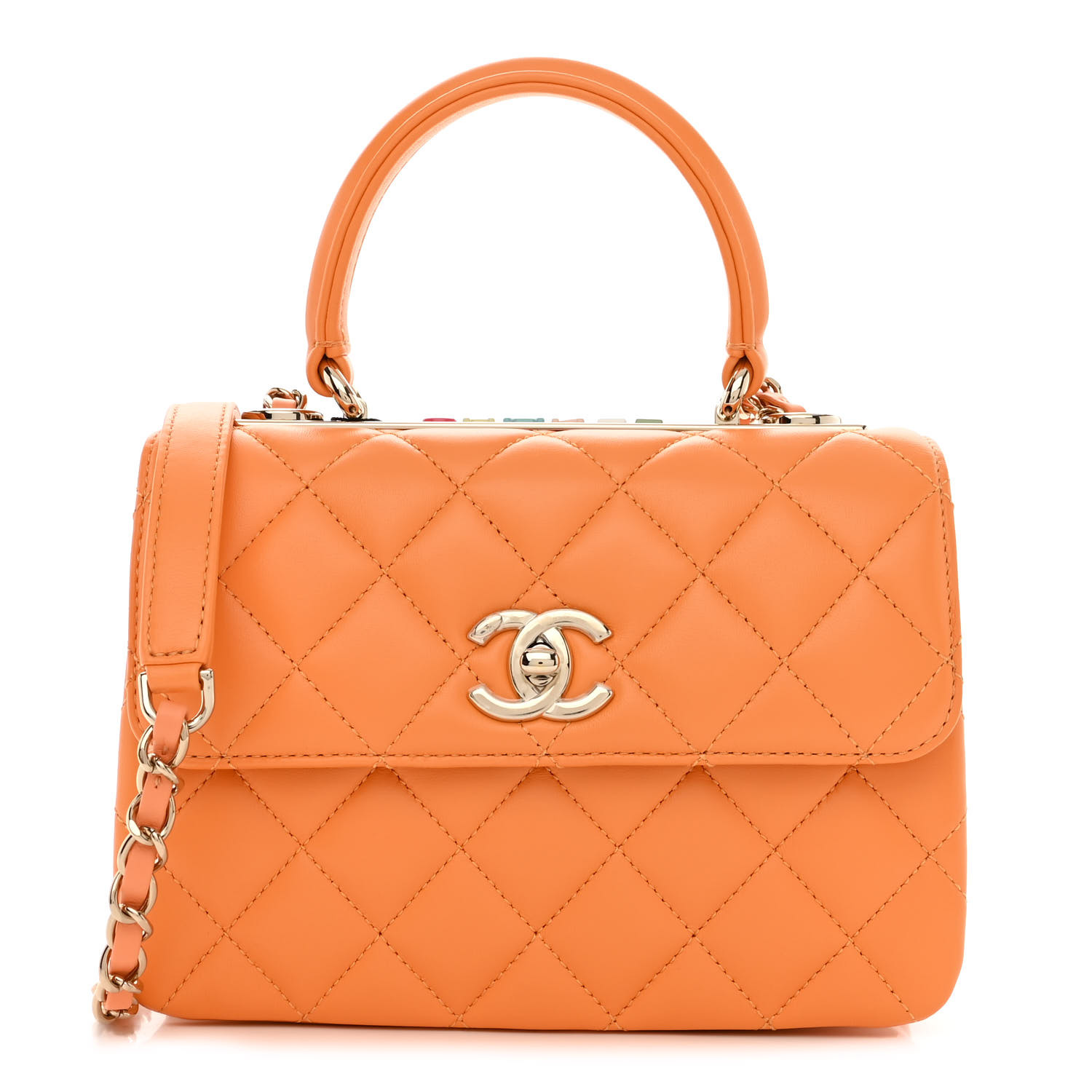 シャネル TRENDY CC ミニバッグ / ショルダー CHANEL MINI TRENDY CC 24C | Including a size comparison to