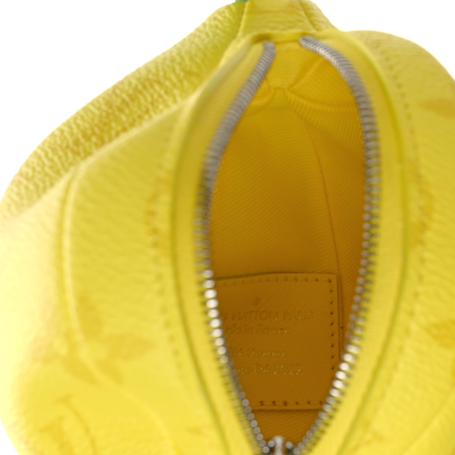 LOUIS VUITTON Monogram Lemon Pouch Yellow 1354115 | FASHIONPHILE