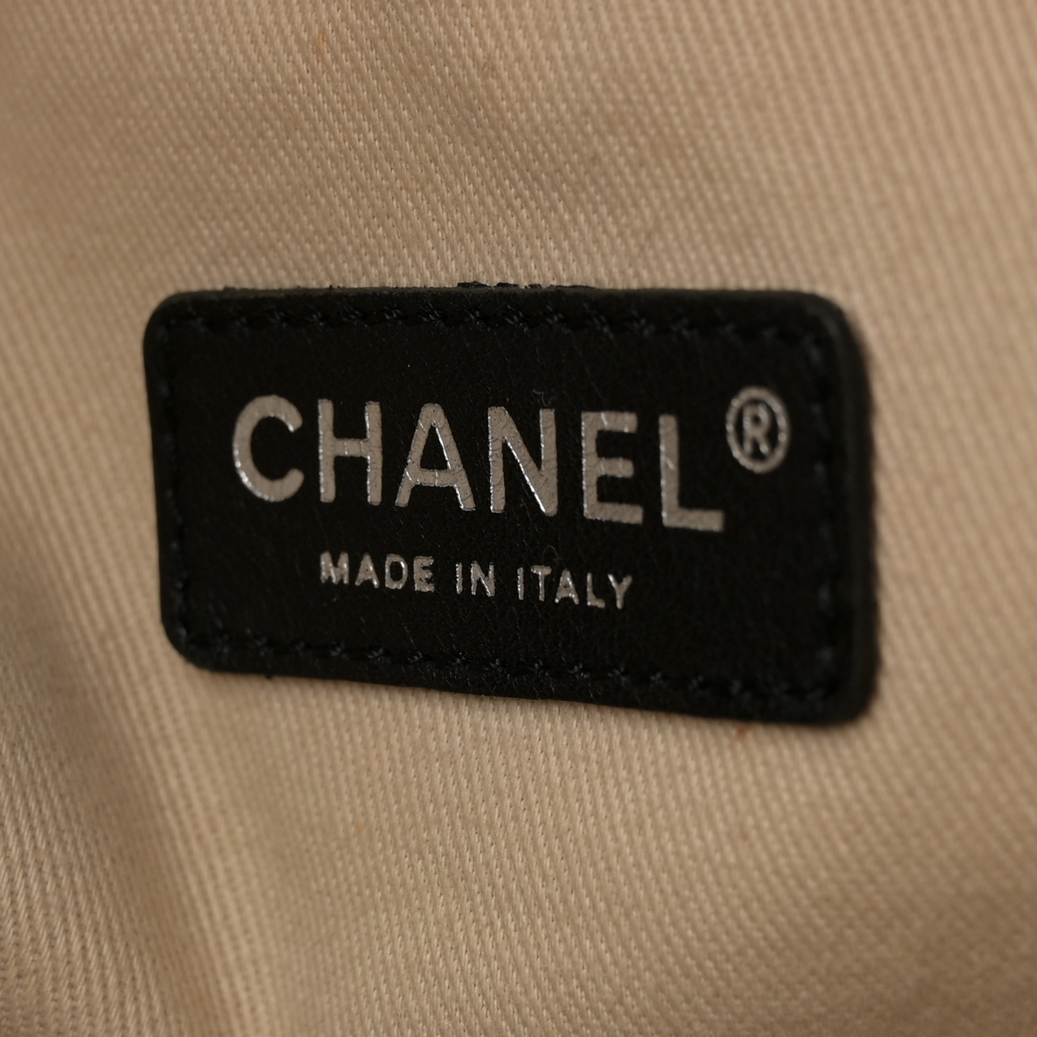 CHANEL シャネル CHANEL Coated Canvas Le Train Bag Black 1641419 | FASHIONPHILE