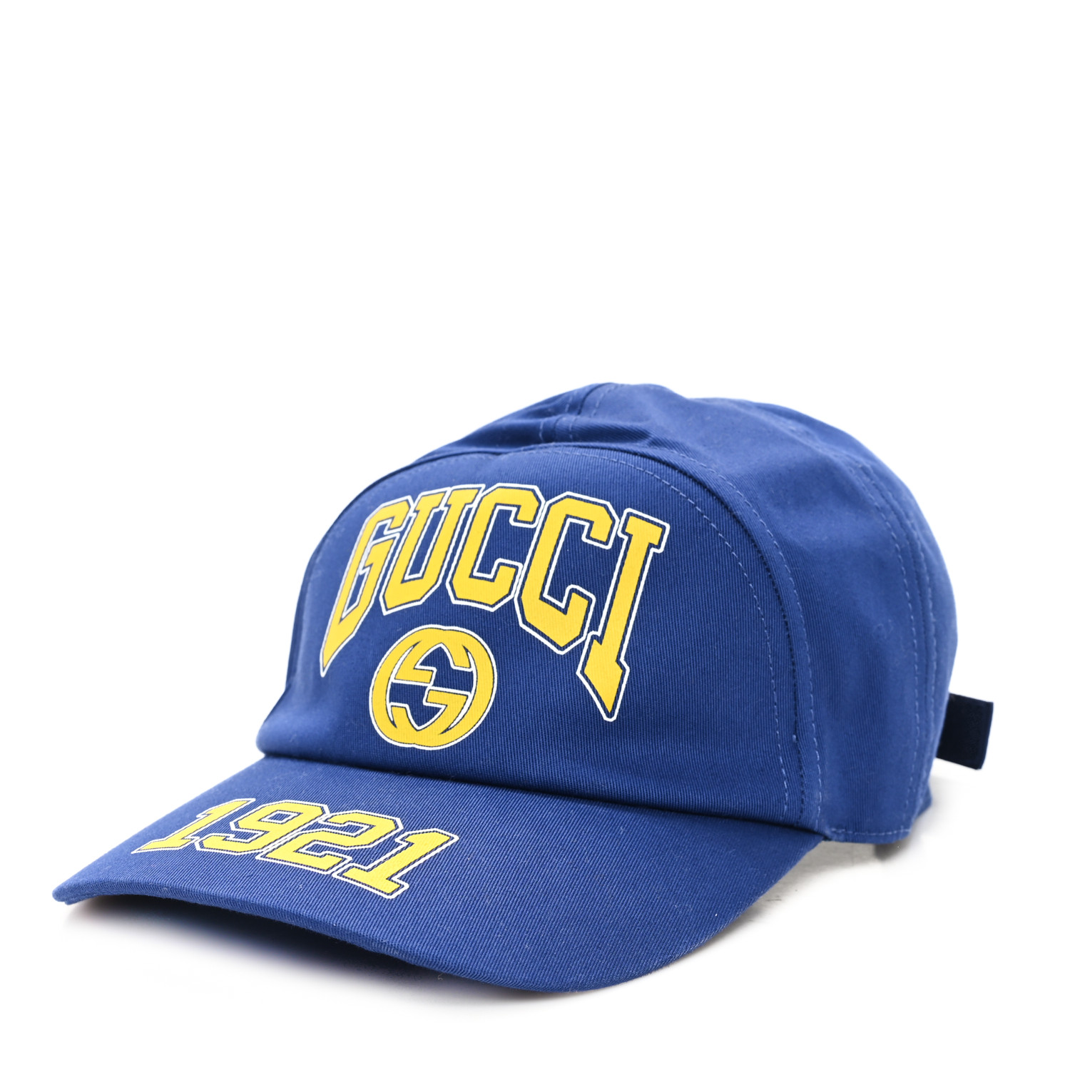 GUCCI帽子 GUCCI Cotton Interlocking G 1921 Baseball Hat L Blue 1709534