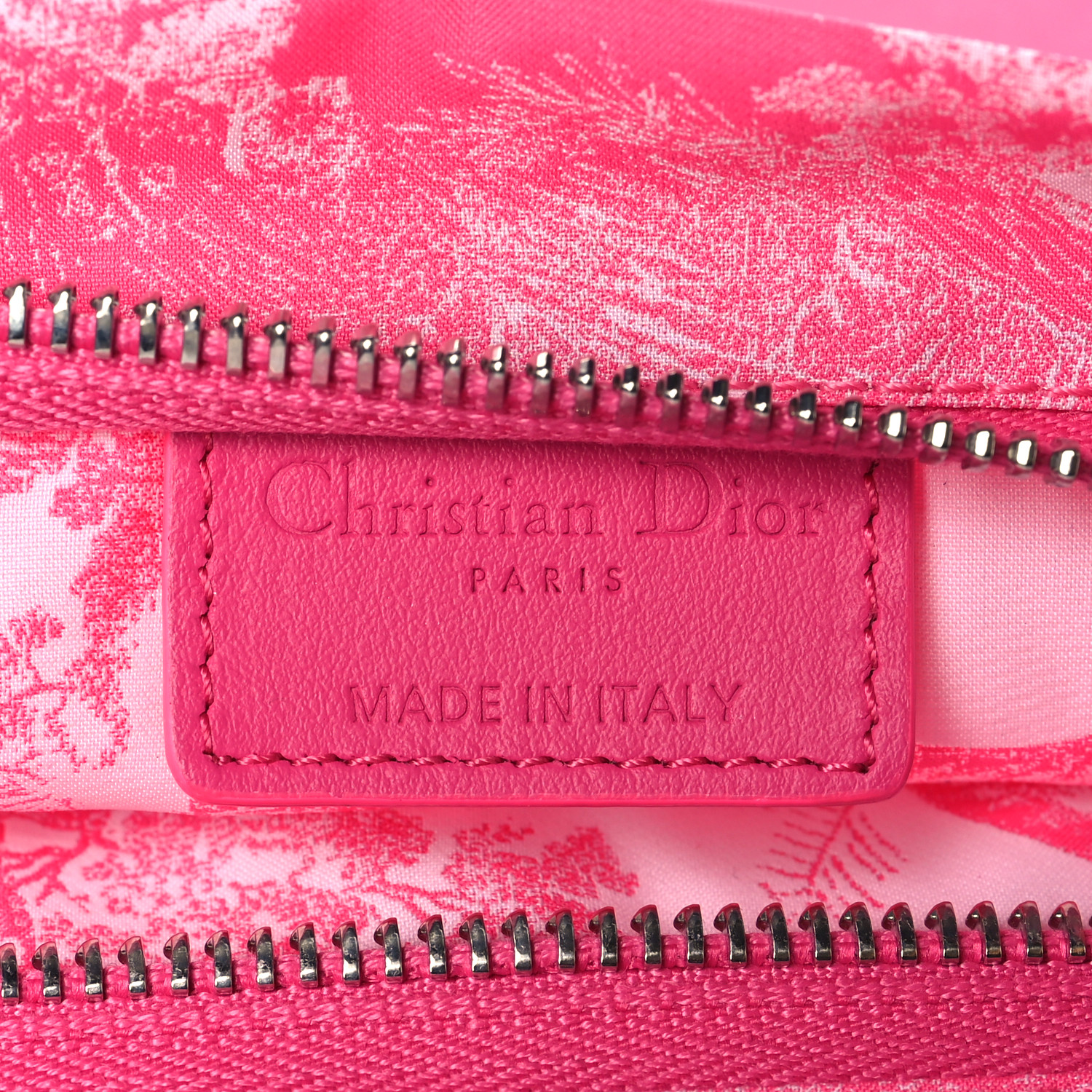 CHRISTIAN DIOR Canvas Embroidered Toile De Jouy Diortravel