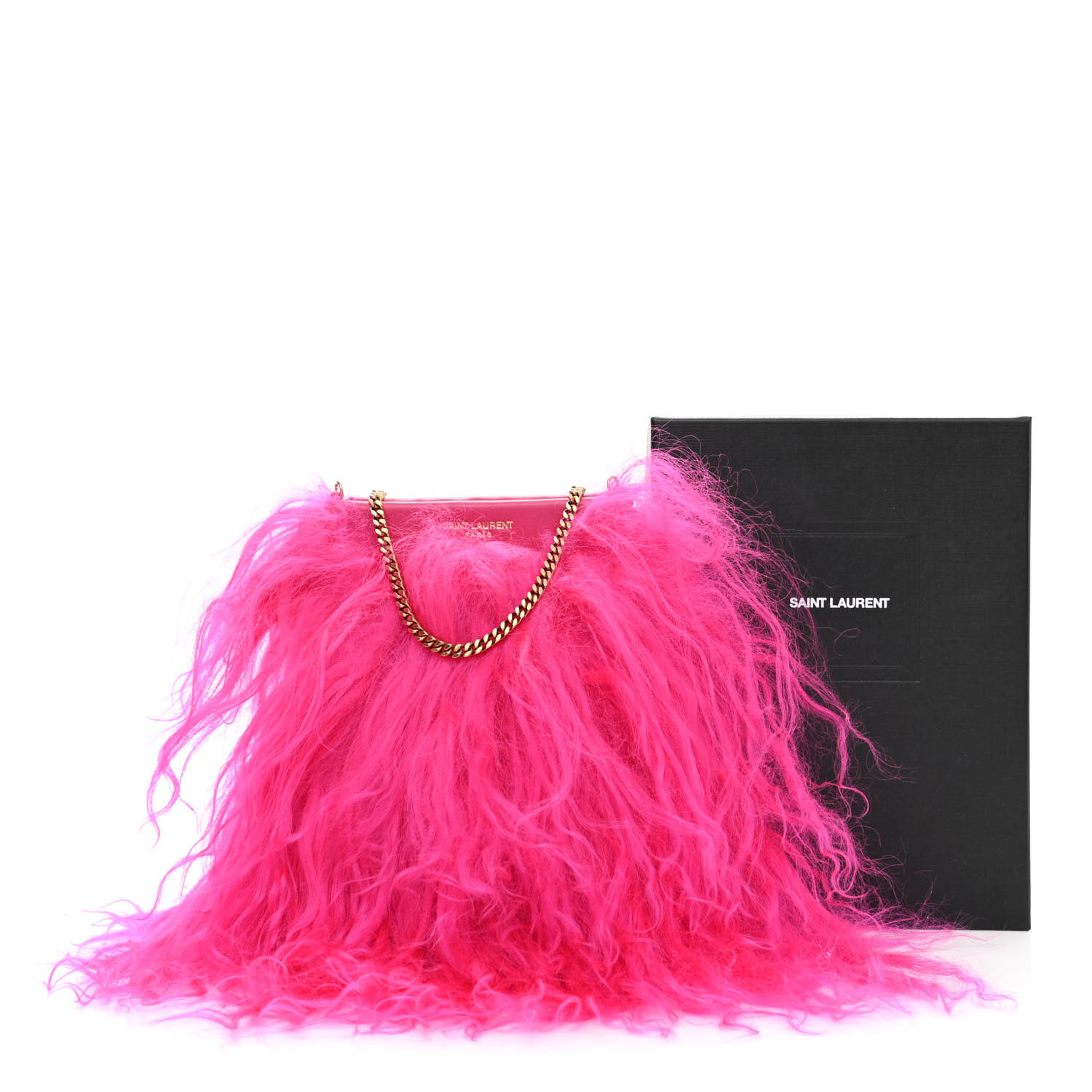 ÉPINE PARIS fur pouch pink ÉPINE PARIS fur pouch（2color） | épine