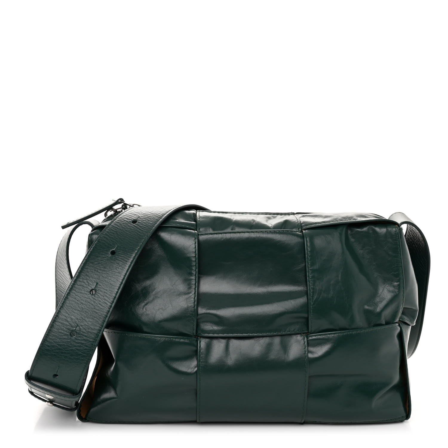 BOTTEGA VENETA Paper Calfskin Maxi Intreccio Medium Arco